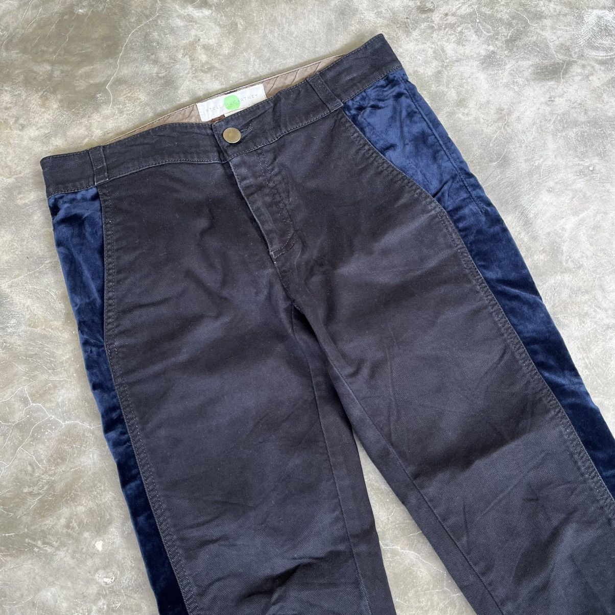 Stella McCartney Stella Mc Cartney Velvet Slim Pants Size 26" / US 2 / IT 38 - 3 Thumbnail