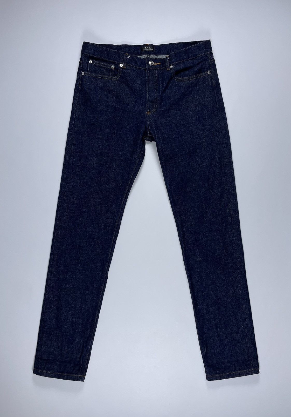 A.P.C. APC Jeans Petit Standard Selvedge Denim Pants Size US 34 / EU 50 - 1 Thumbnail