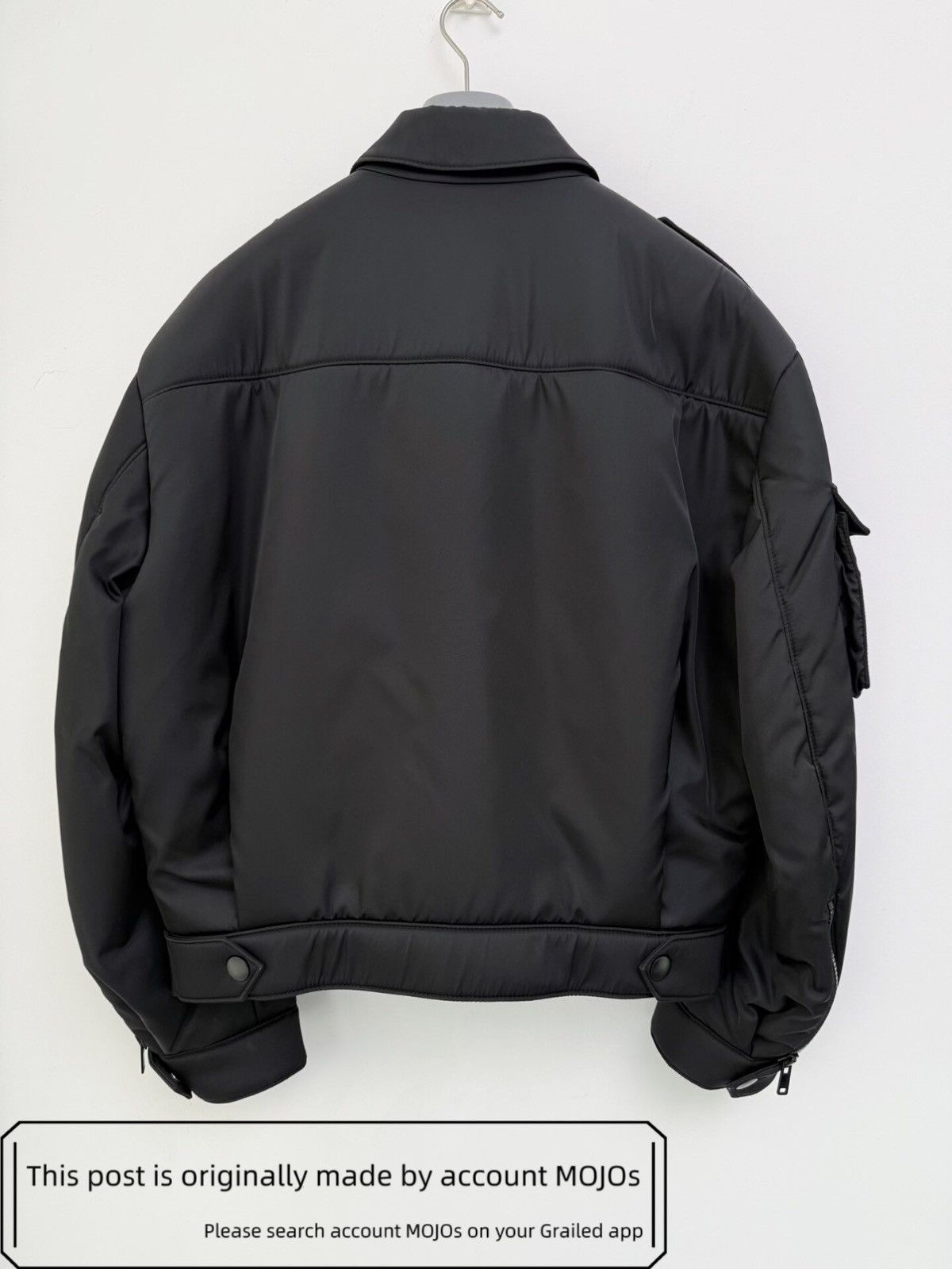 Prada Sz 50 Prada Sleeves Pockets Padded Zip Up Jacket mojos1005 Size US M / EU 48-50 / 2 - 3 Thumbnail