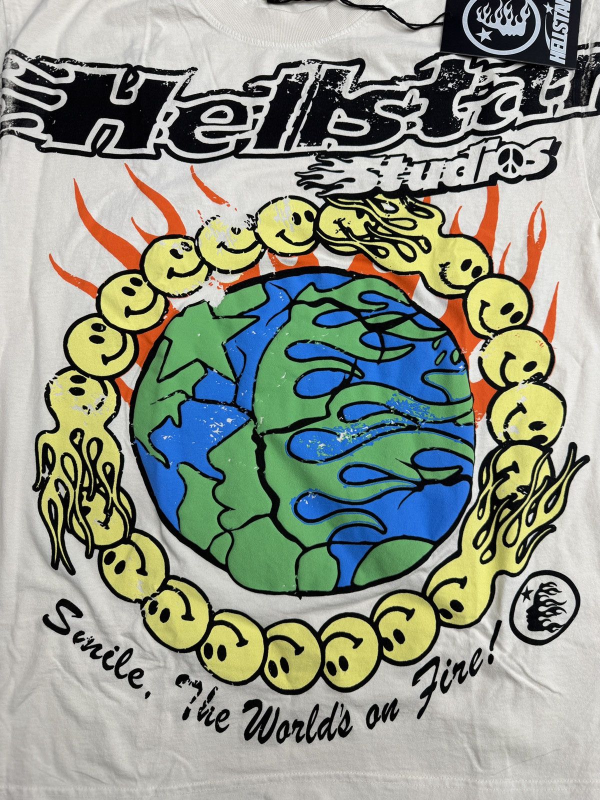 HELLSTAR Hellstar Globe T-shirt Size US L / EU 52-54 / 3 - 2 Thumbnail