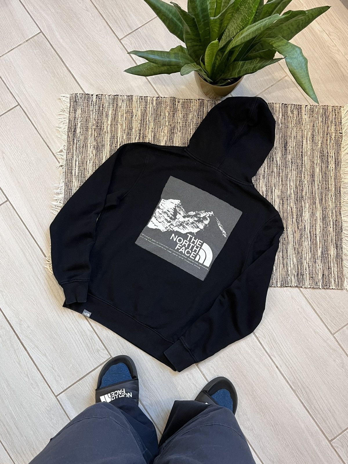The North Face × Vintage The North Face Hoodie Black Outdoor wear logo minimalistic Size US S / EU 44-46 / 1 - 1 Thumbnail