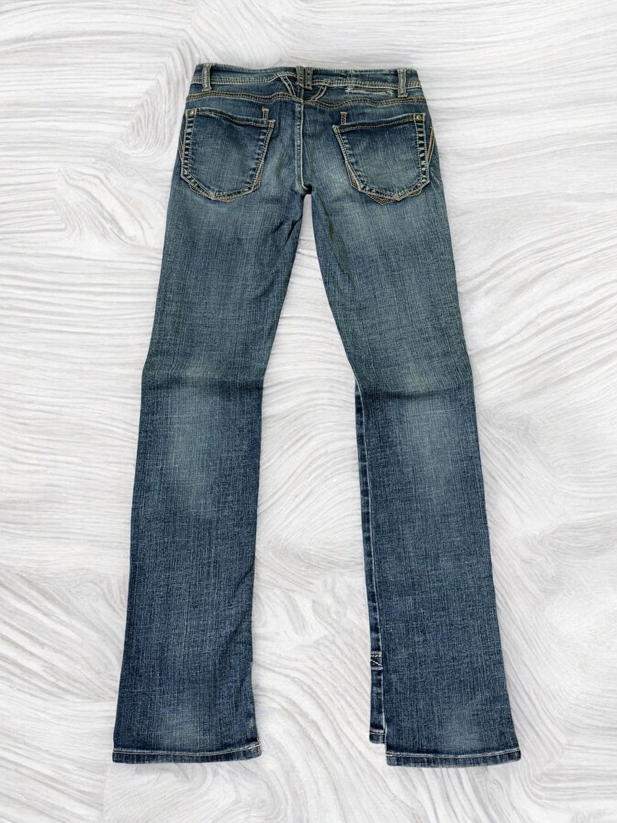 Designer × Marithe + Francois Girbaud SKINNY RARE LEGS MARITHE FRANCOIS GIRBAUD LOW RISE DENIM Size US 28 / EU 44 - 2 Thumbnail