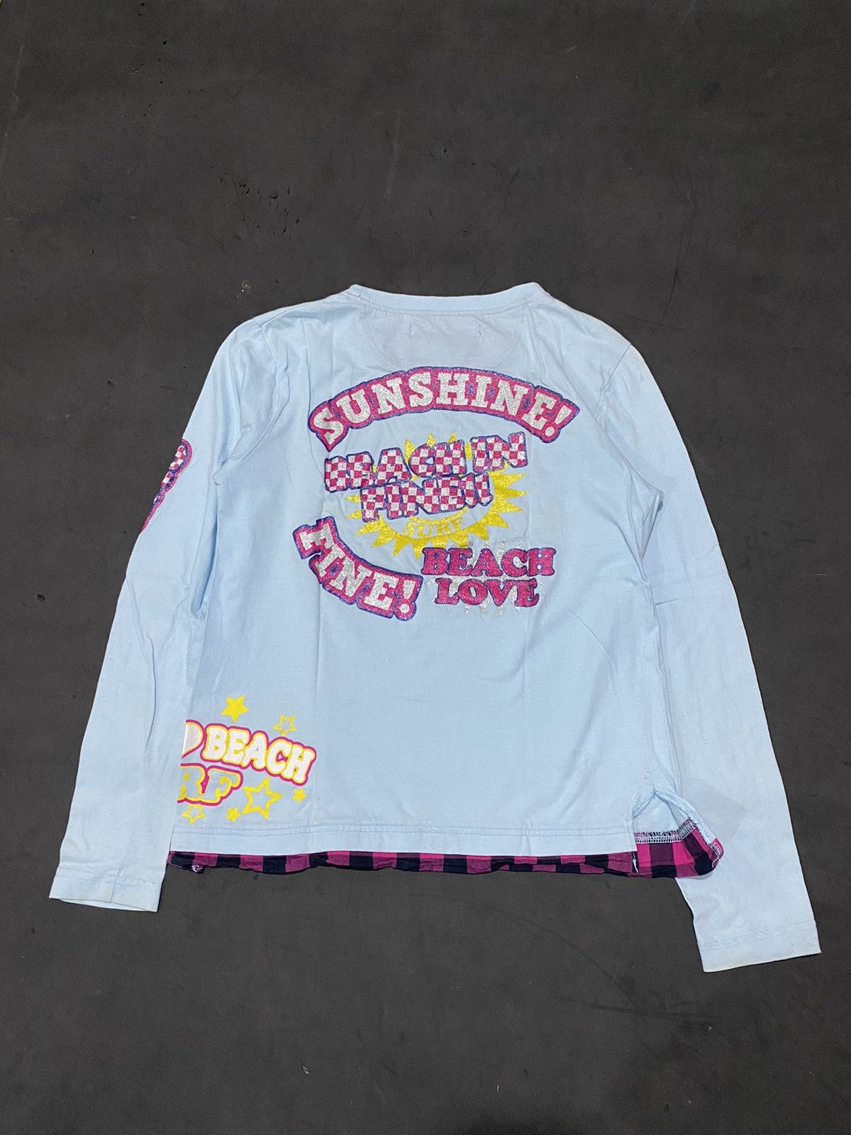 Japanese Brand Japanese Surf Poem Longsleeve Hysteric Styled Size US M / EU 48-50 / 2 - 4 Thumbnail