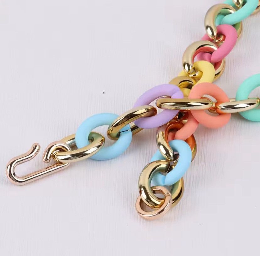 Other Y2K Acrylic Chain Choker Necklace Size ONE SIZE - 2 Thumbnail