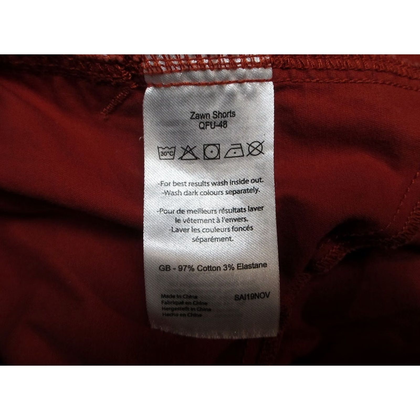 Rab Rab Shorts Mens 34 Orange Chino Zawn Climbing Hiking Outdoor High Rise Stretch Shirts? Size US 34 / EU 50 - 4 Thumbnail