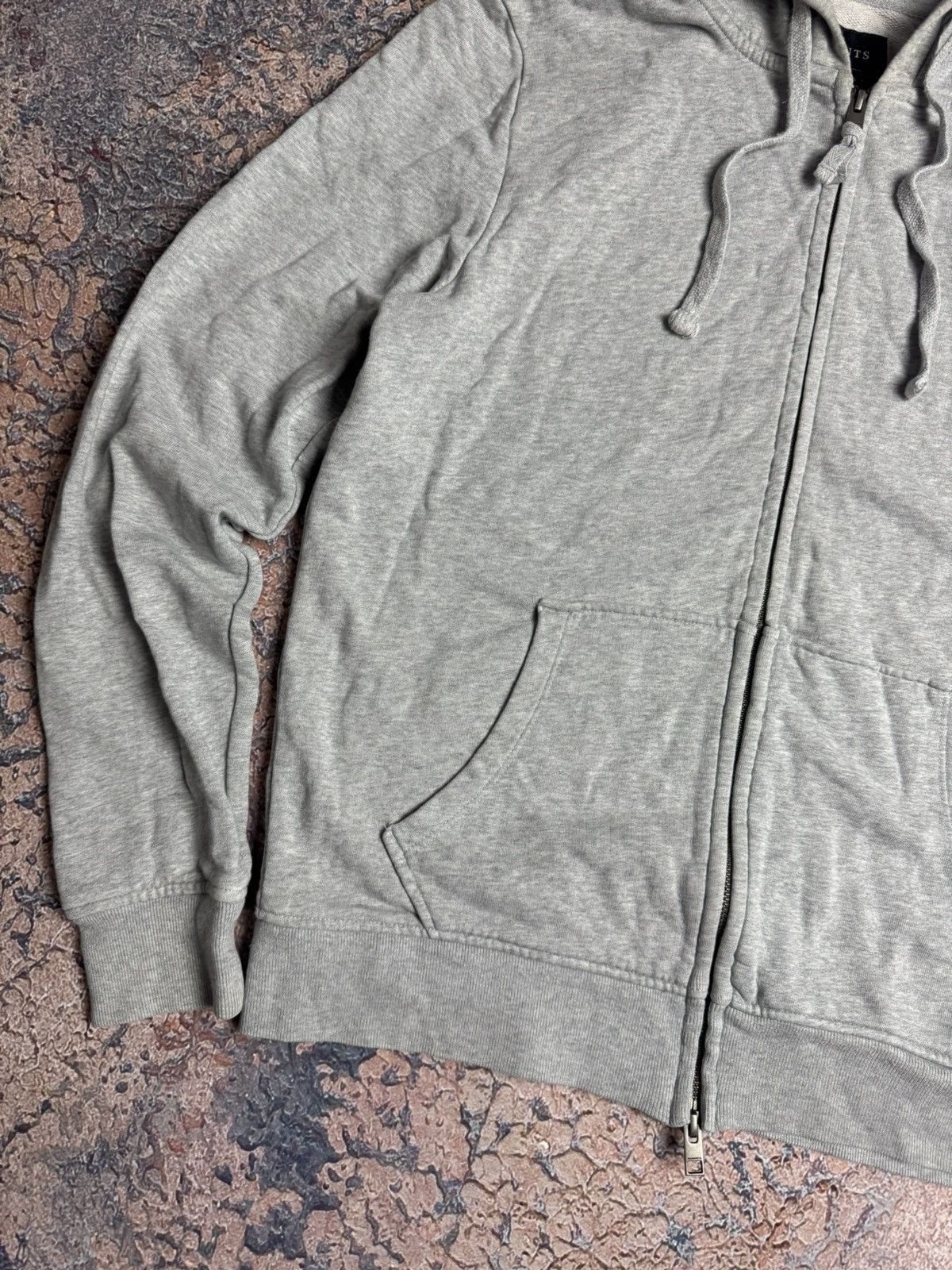 Allsaints Vintage Allsaints Full Zip Hoodie Jumper Pullover Size US M / EU 48-50 / 2 - 2 Thumbnail