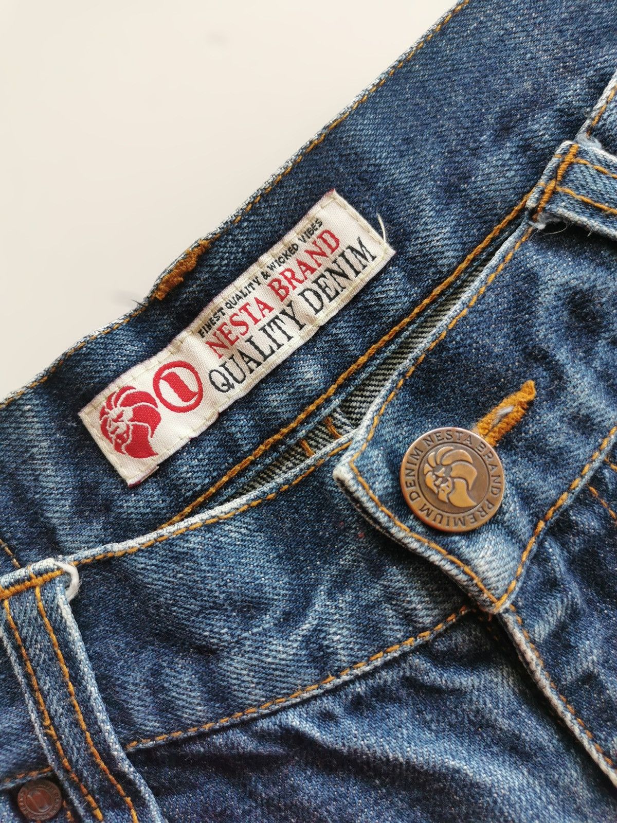 Japanese Brand Nesta Brand Selvedge Jeans Size US 32 / EU 48 - 9 Thumbnail