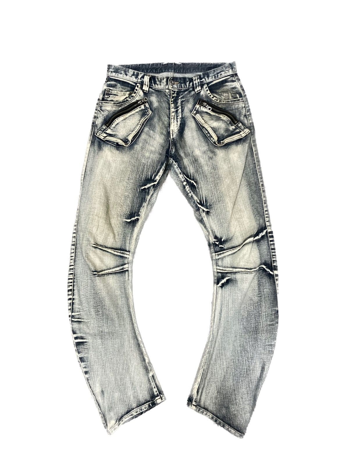 PPFM curved denim y2k 00s
