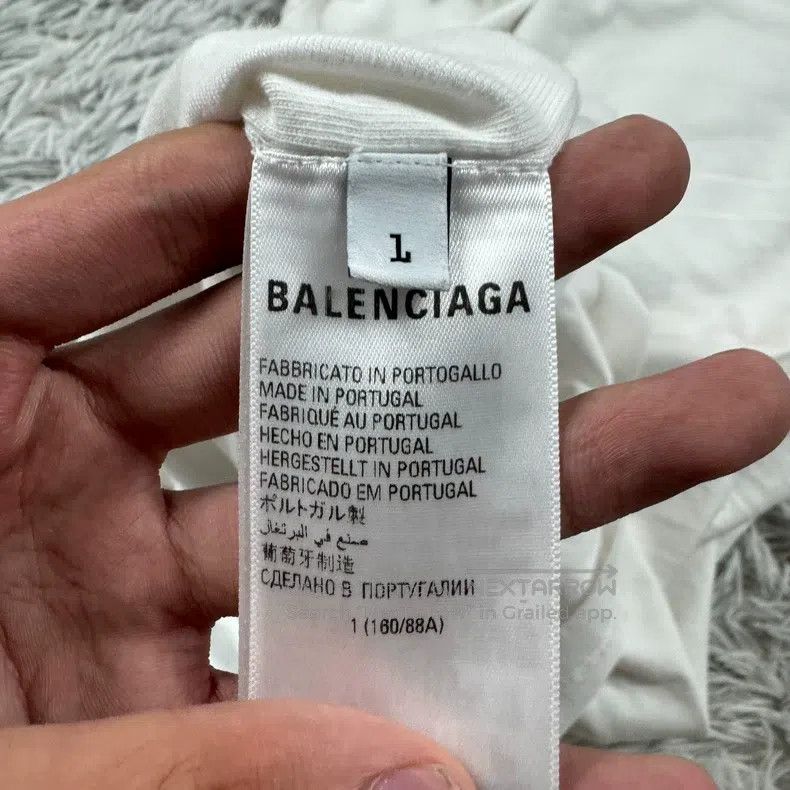 Balenciaga Balenciaga Adidas Co-branded Short Sleeve Size US S / EU 44-46 / 1 - 6 Thumbnail