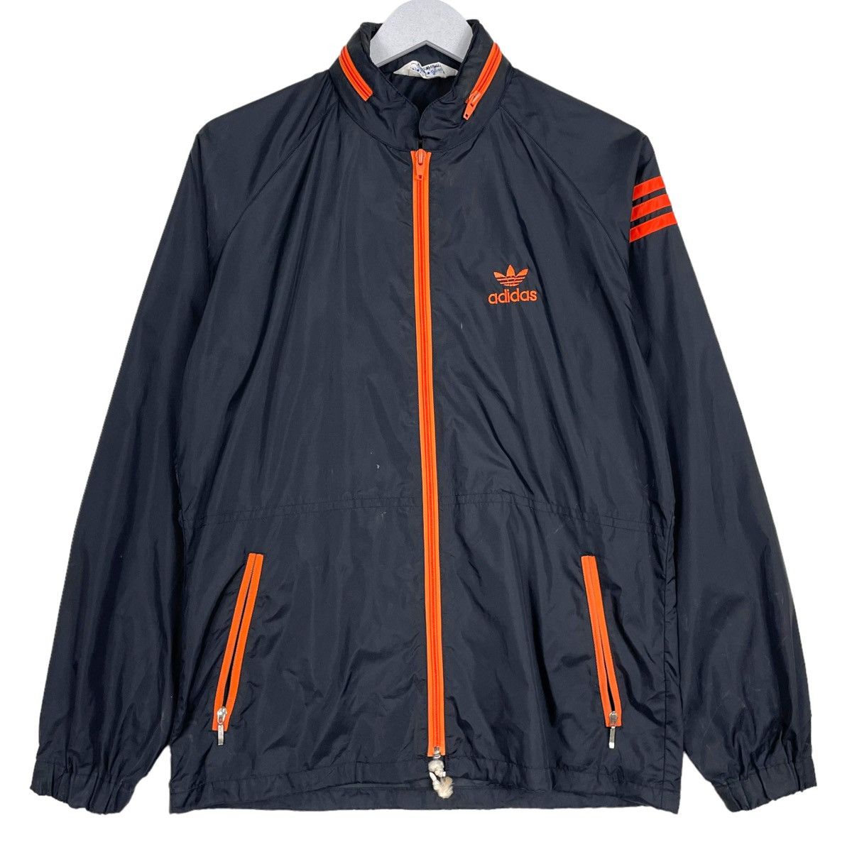 💥70s ADIDAS WINDBREAKER NYLON ZIPPER JACKET