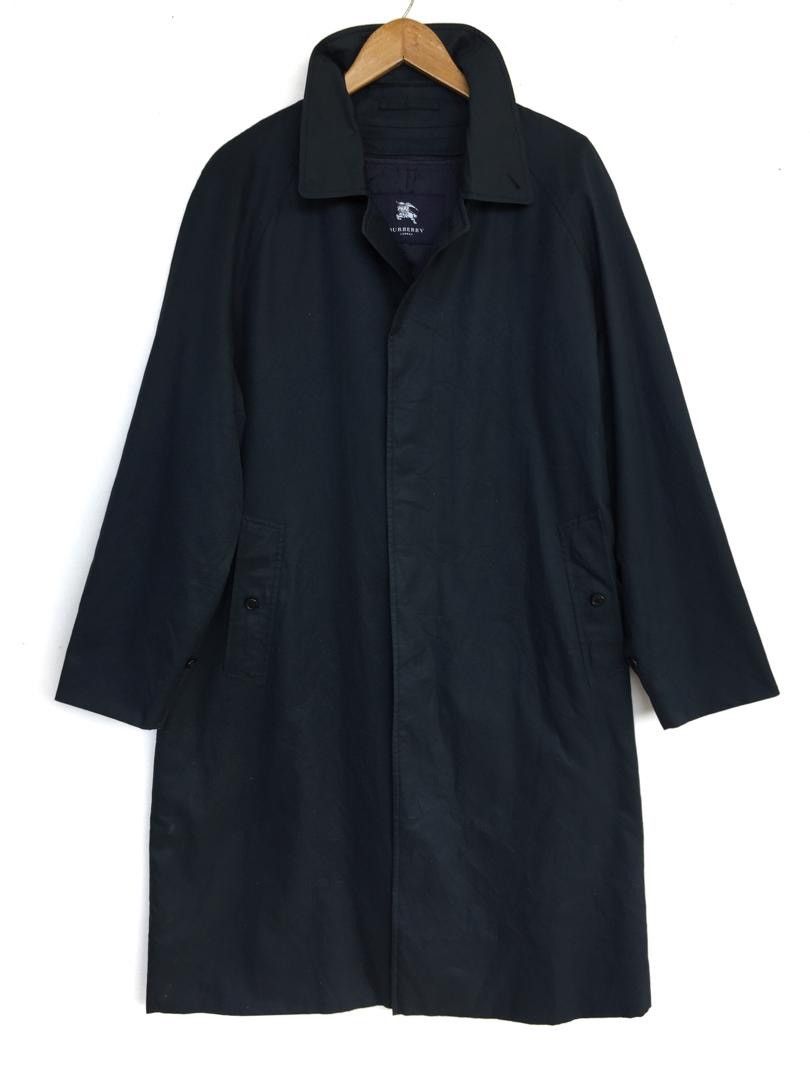 Burberry 💥Burberry Trench Coat Navy Jacket Size US L / EU 52-54 / 3 - 2 Thumbnail