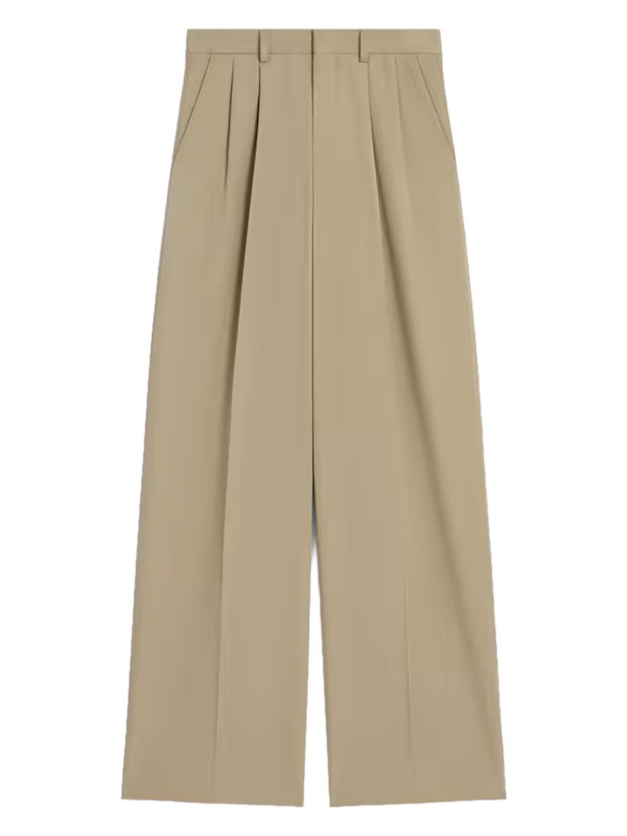 Celine CELINE STRAIGHT PANTS - BEIGE (FR 38) Size 27" / US 4 / IT 40 - 1 Thumbnail