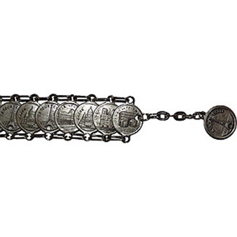 Designer French Souvenir Coin Bracelet Size ONE SIZE - 2 Thumbnail