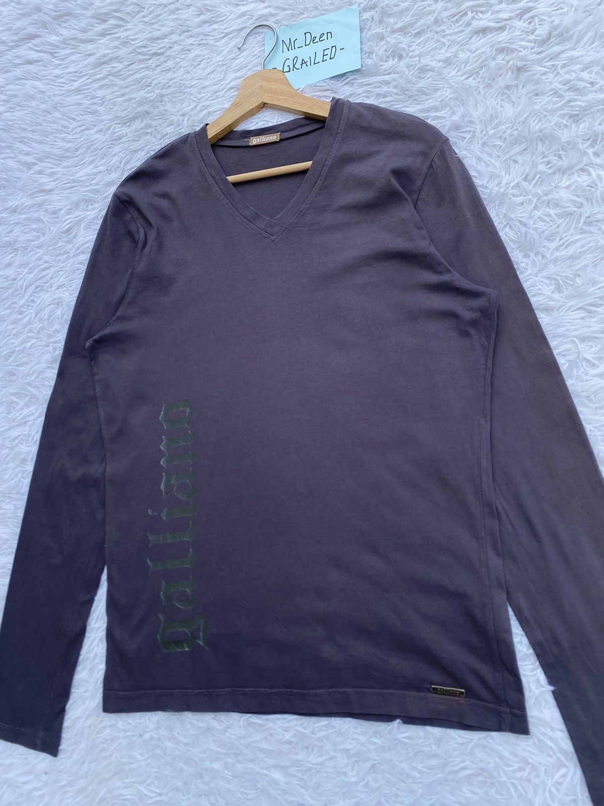 John Galliano Rare Vintage John Galliano Spellout Long sleeve Size US M / EU 48-50 / 2 - 6 Thumbnail