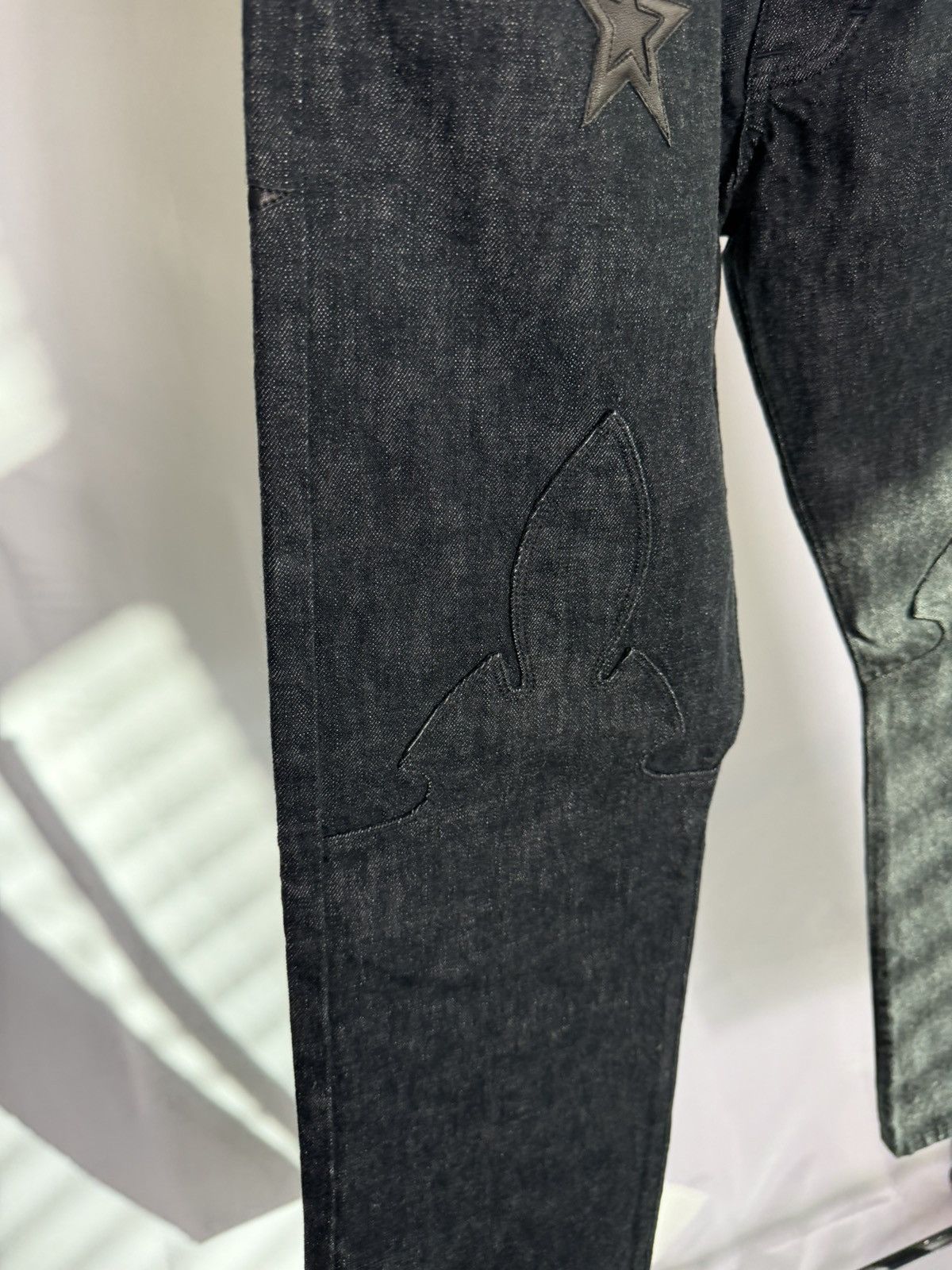 Chrome Hearts Chrome Hearts Star Patch Denim – Size 34 Size US 34 / EU 50 - 2 Thumbnail