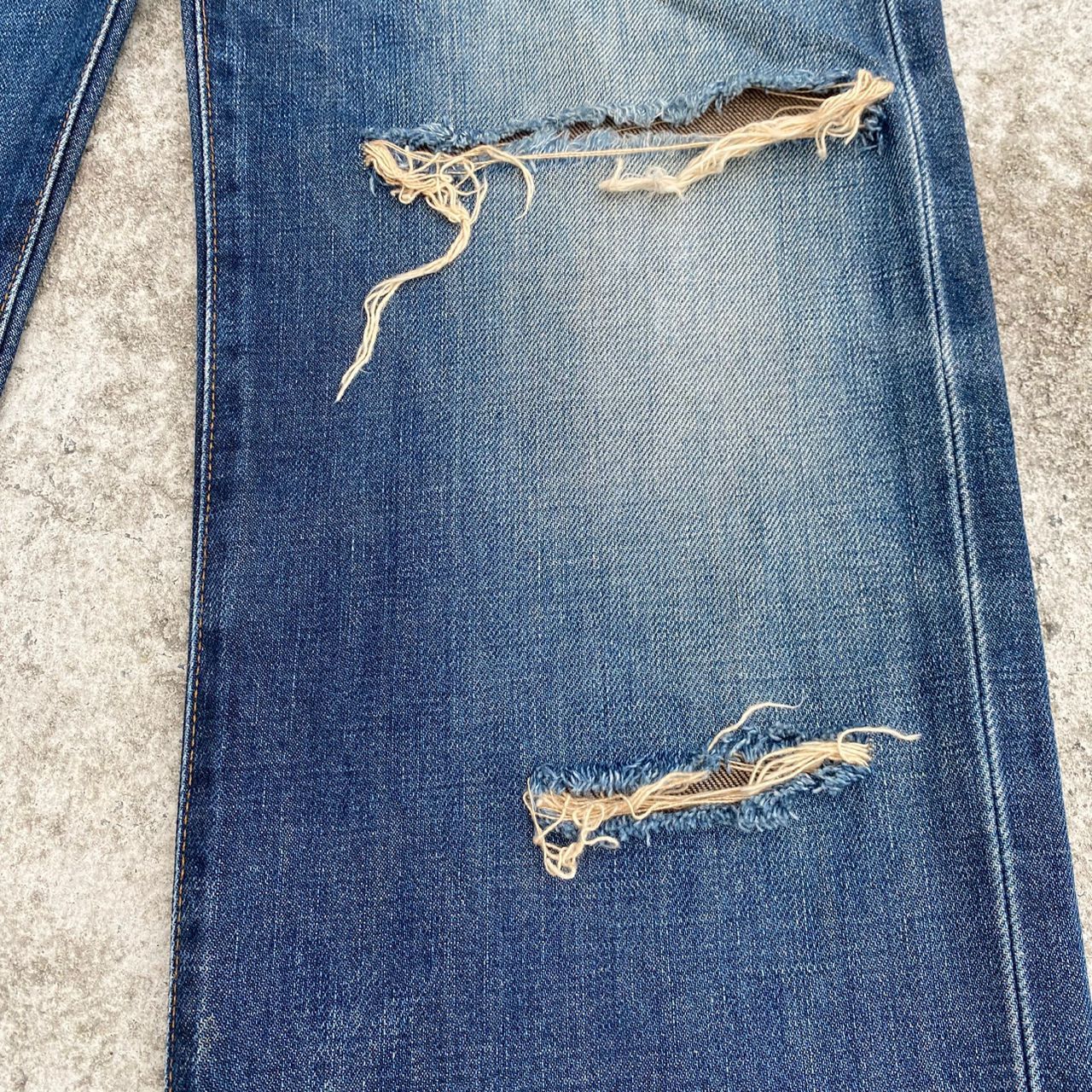 Edwin Vintage Edwin 503 Regular Distressed Denim Size US 30 / EU 46 - 8 Thumbnail