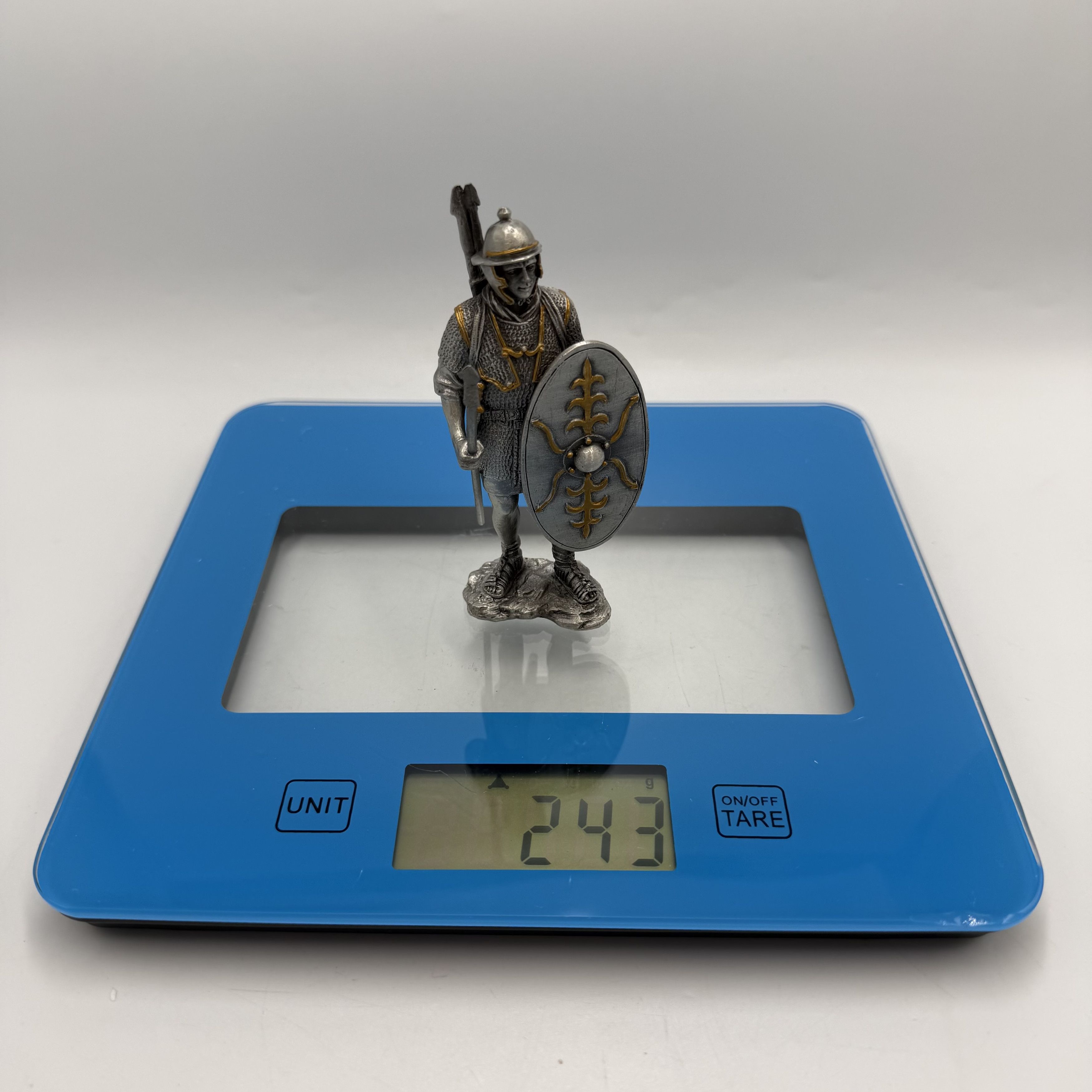 Other Medieval Warrior Miniature Figurine Pewter Metal Statue Size ONE SIZE - 9 Thumbnail