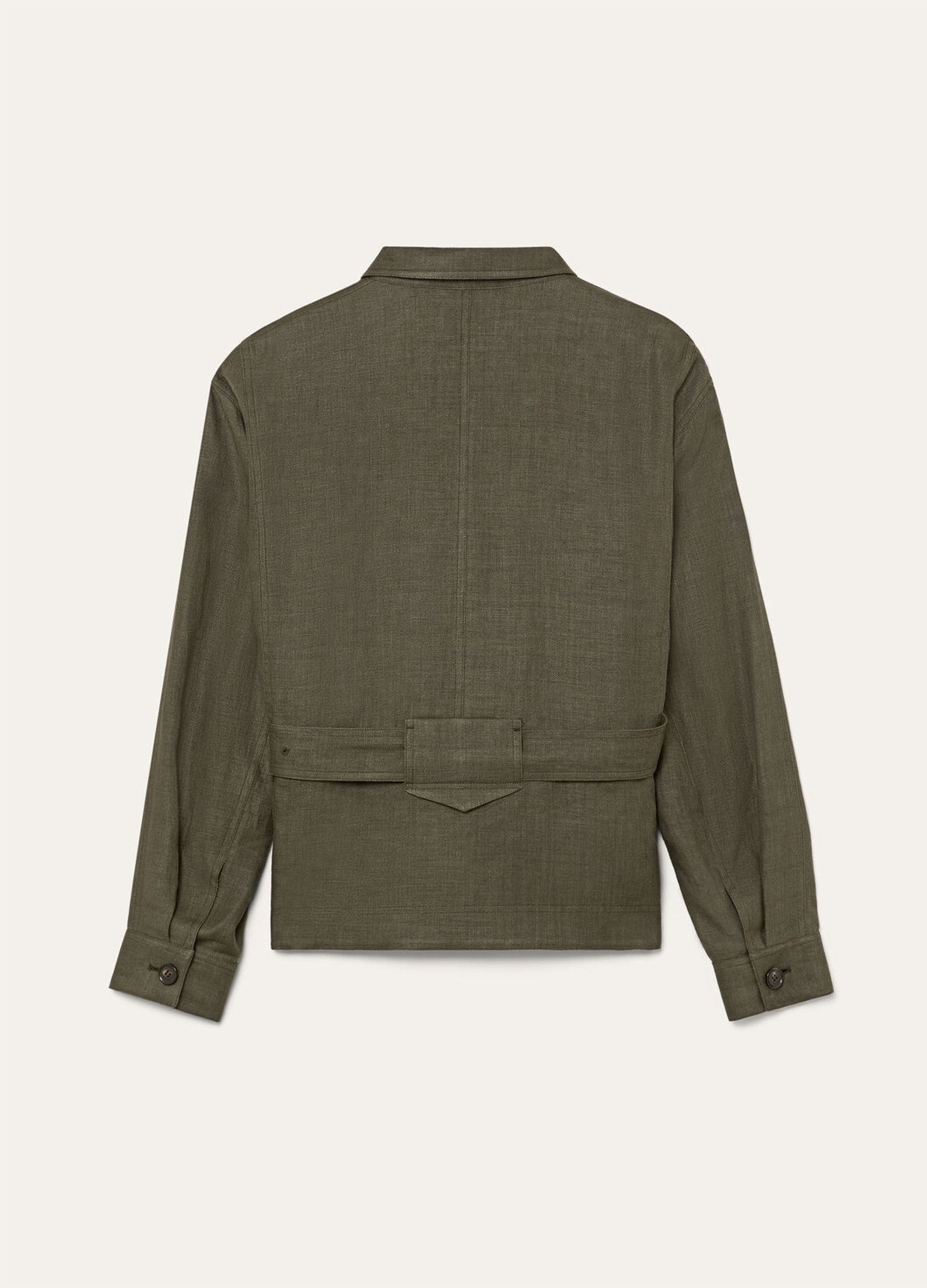 Loro Piana o1srvl11e0526 FAP0556 Jaylon Field Jacket in Green Size L / US 10 / IT 46 - 6 Thumbnail