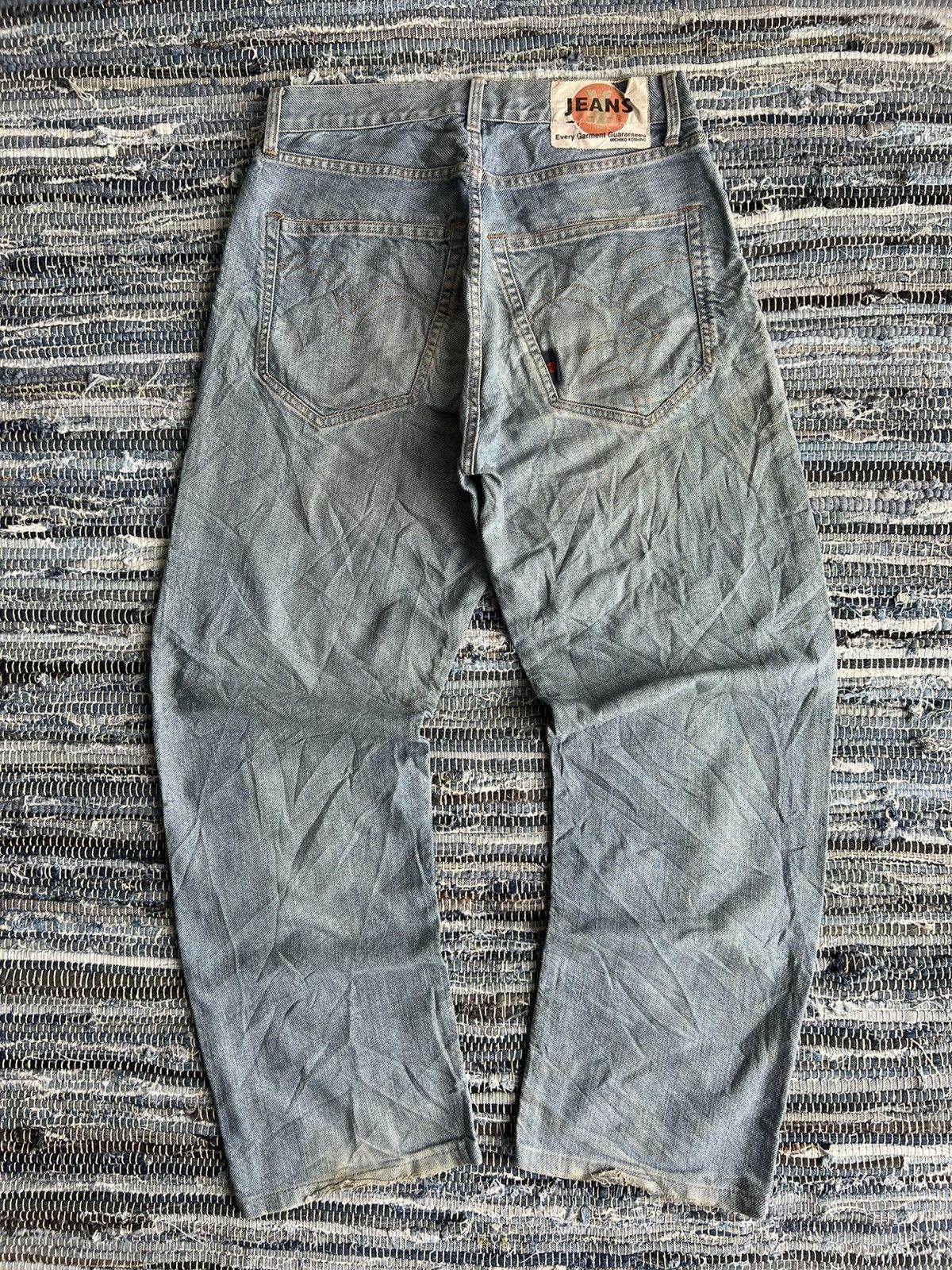 Michiko Koshino London ARCHIVE Yen Jeans MK Special Edition Gundam Distressed Denim Size US 30 / EU 46 - 2 Thumbnail