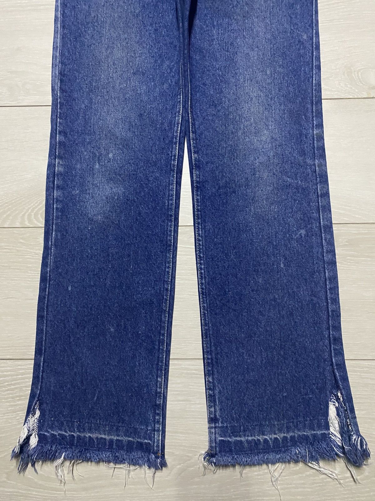 Lee Vintage lee 1889 Blue Wash Frayer Loose Jeans Size US 28 / EU 44 - 5 Thumbnail