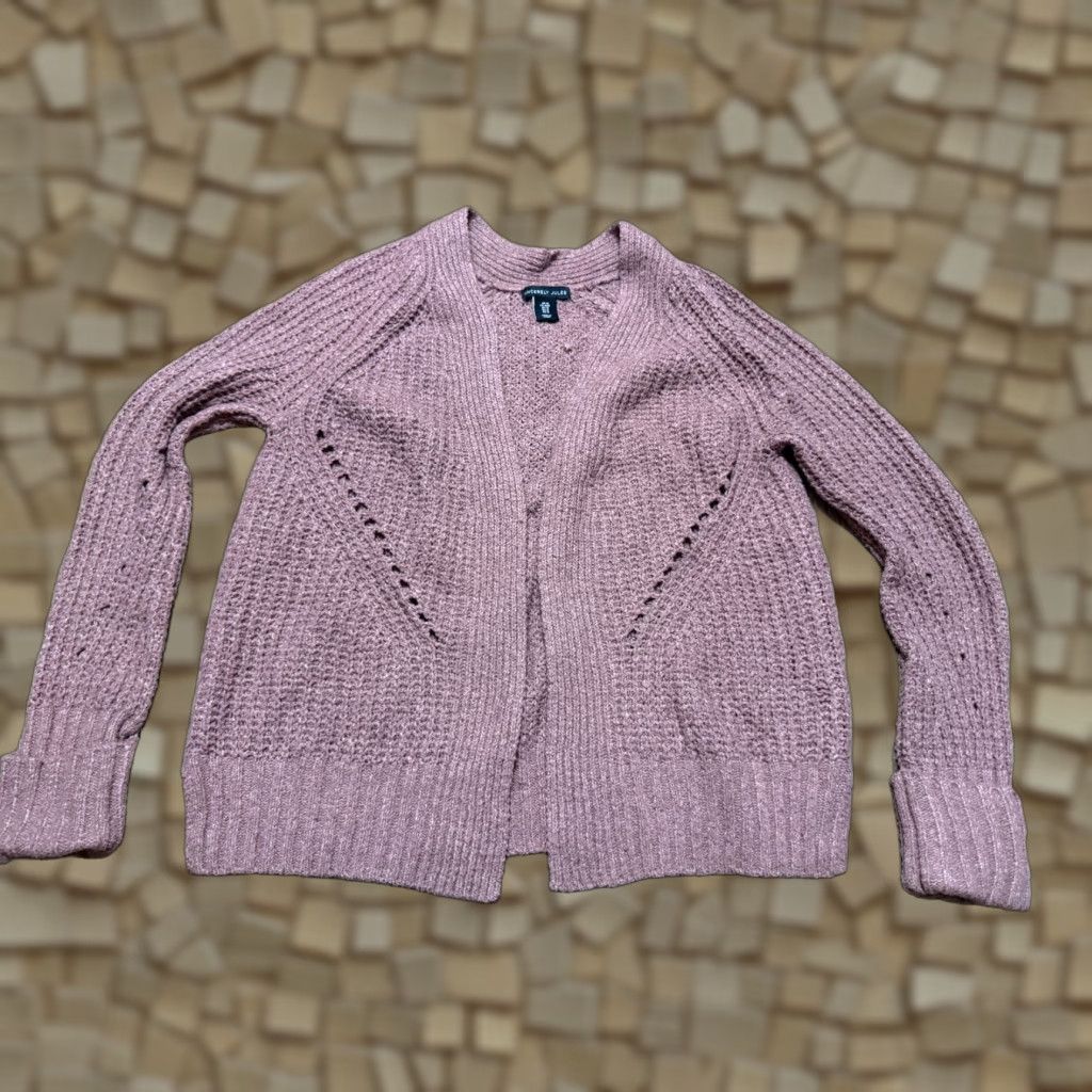 Pinko VINTAGE? No — Sincerely Jules Sweater Cardigan Pink Long Sleeve Open Women's Medium" Size M / US 6-8 / IT 42-44 - 1 Thumbnail