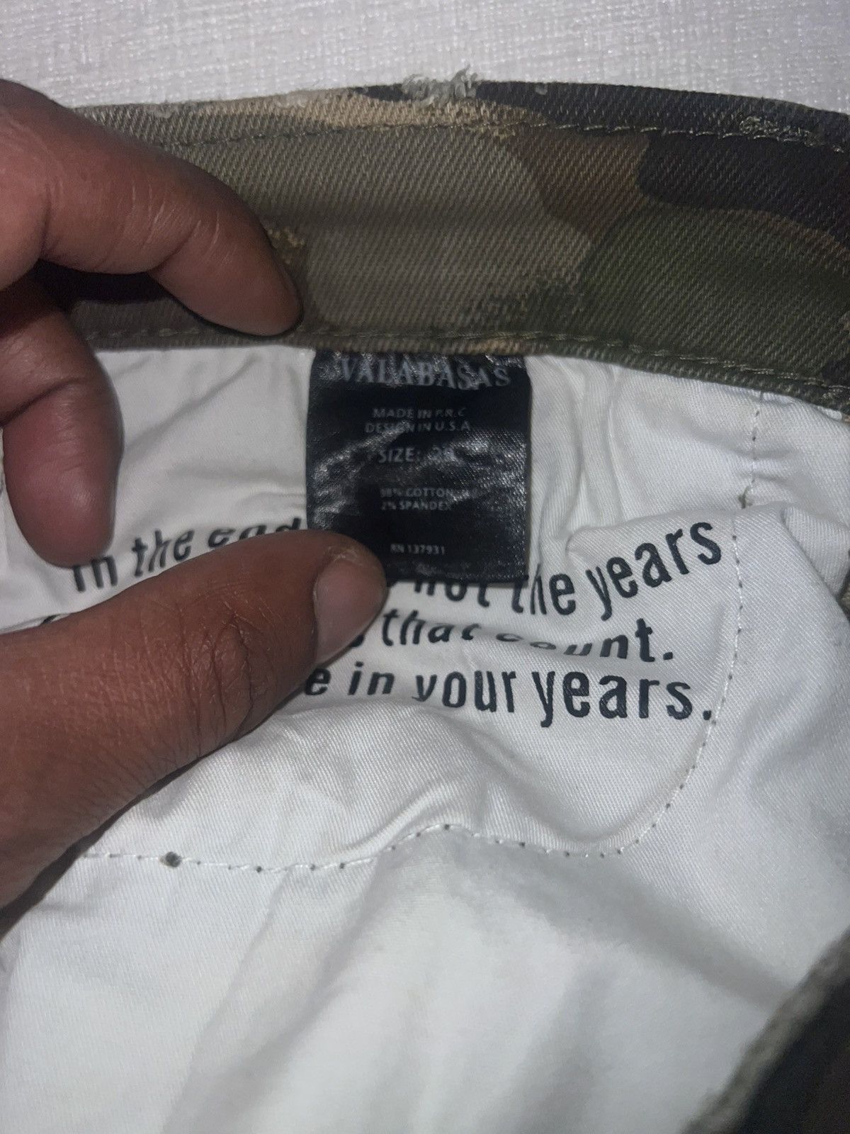 Valabasas Valabassas camo cargo Size US 29 - 6 Thumbnail