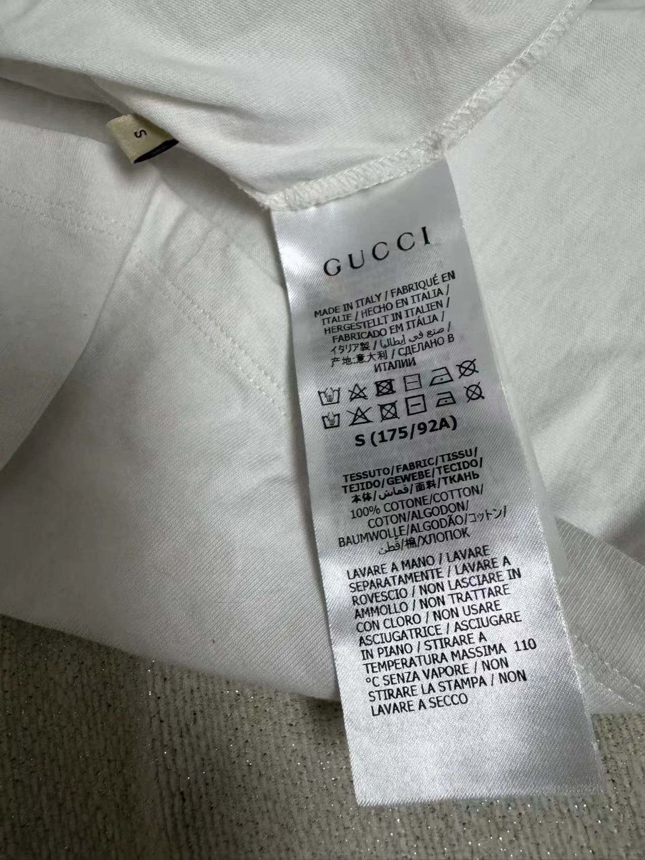 Gucci Gucci Short Sleeve Tee New Unworn No Flaws Size US S / EU 44-46 / 1 - 3 Thumbnail