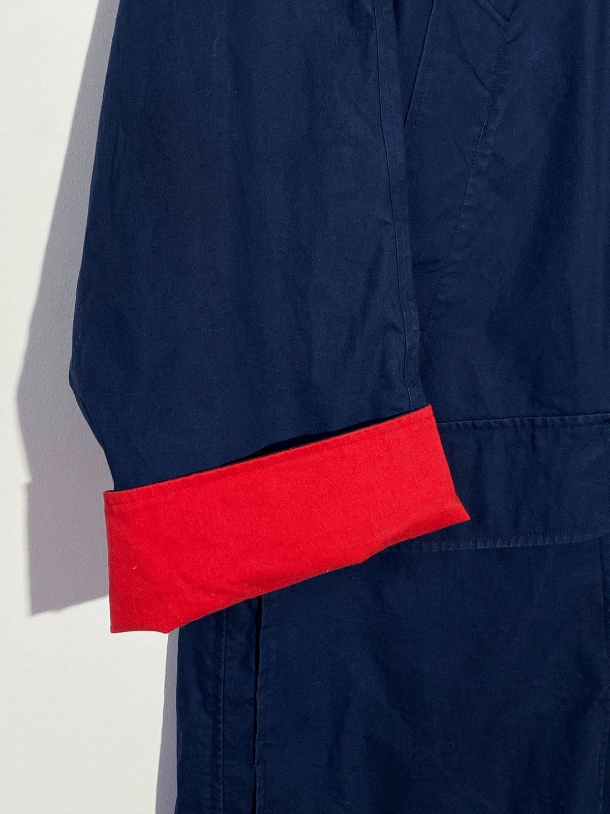 Burberry Vintage 1990s Burberry’s Navy Coat Jacket Japanese Vibes Size US M / EU 48-50 / 2 - 6 Thumbnail