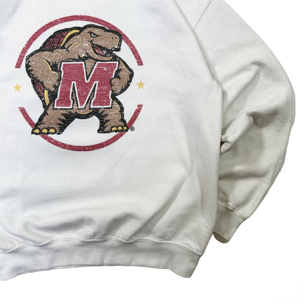 Vintage Vintage 00s Maryland Terrapins Graphic College Sweater Size US M / EU 48-50 / 2 - 3 Thumbnail