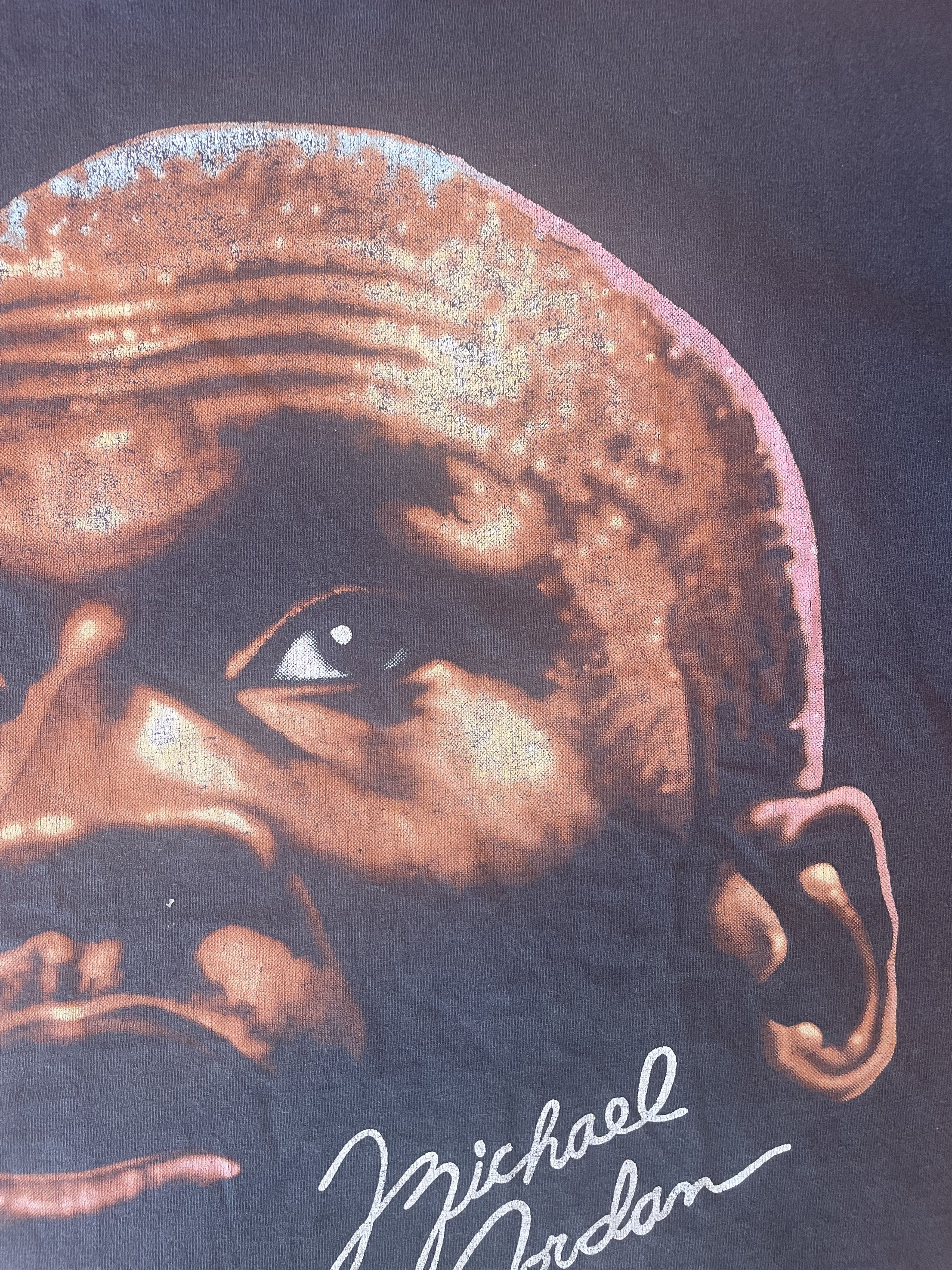 NBA Michael Jordan Salem Sportswear Vintage T-Shirt 90s Bulls Size US L / EU 52-54 / 3 - 4 Thumbnail