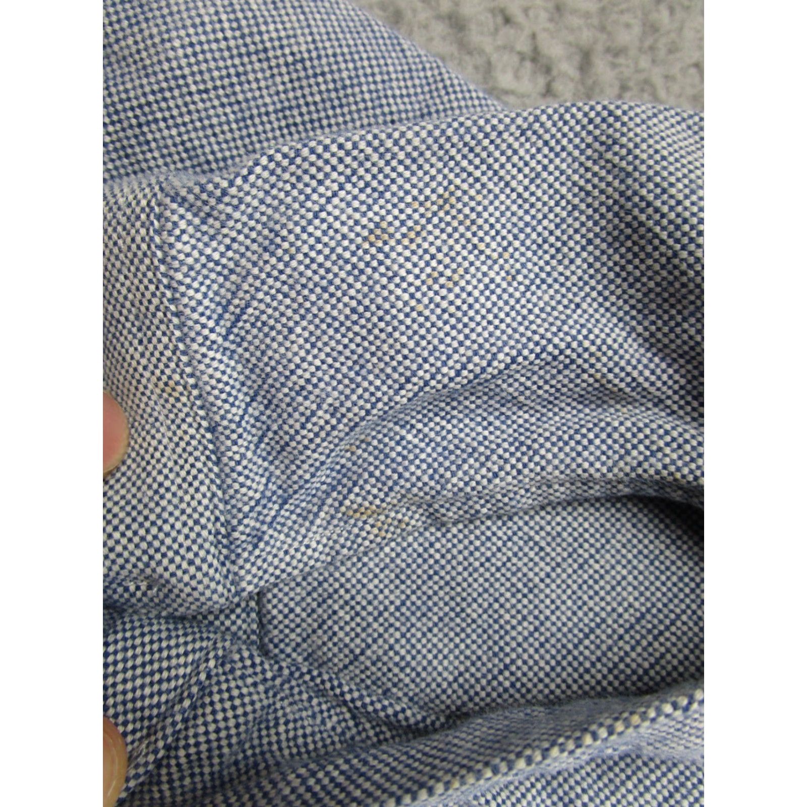 Garbstore Garb Store Shirt Mens M Blue Woven Button-down Chore Utility Workwear Oxford Size US M / EU 48-50 / 2 - 5 Thumbnail