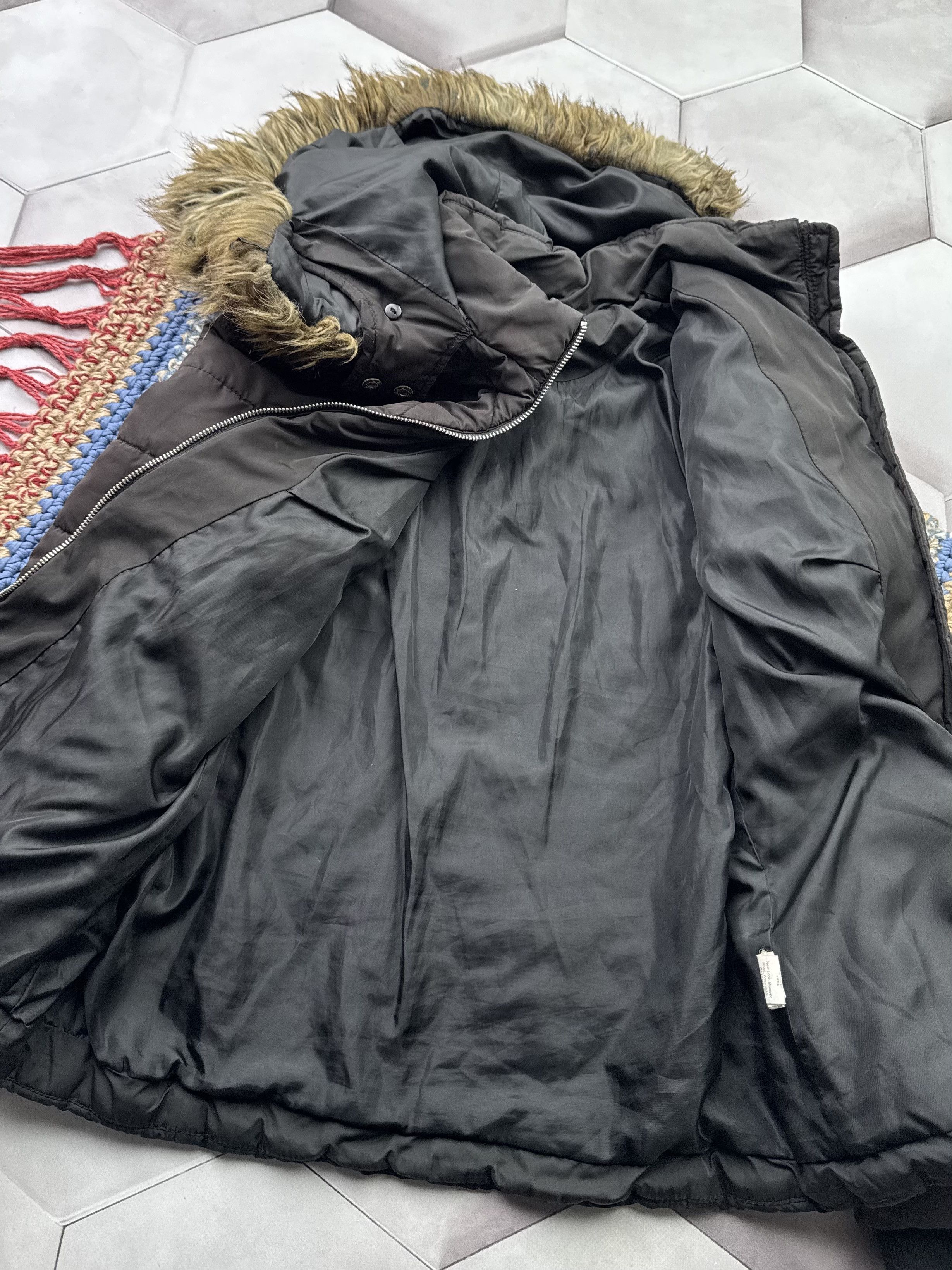 Japanese Brand Vintage Jacket With Faux Fur Hood(E4) Size M / US 6-8 / IT 42-44 - 5 Thumbnail