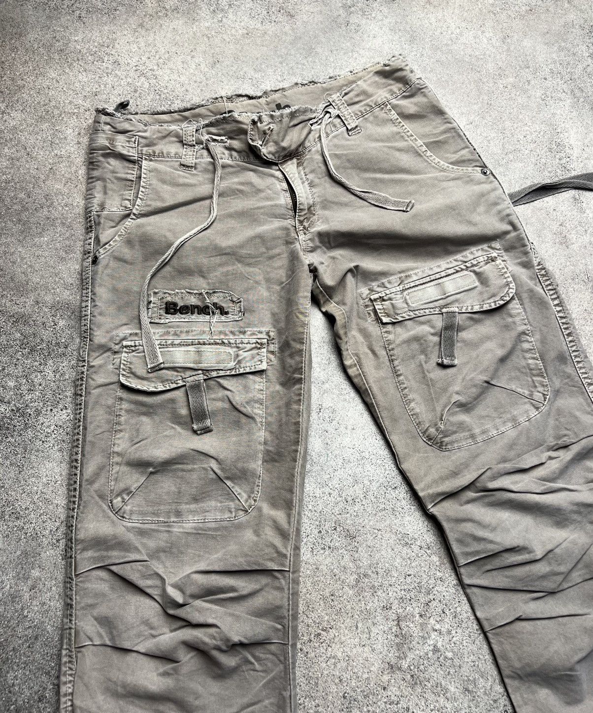 Bench × Japanese Brand × Vintage Bench vintage distressed faded flare pants Size 28" / US 6 / IT 42 - 3 Thumbnail