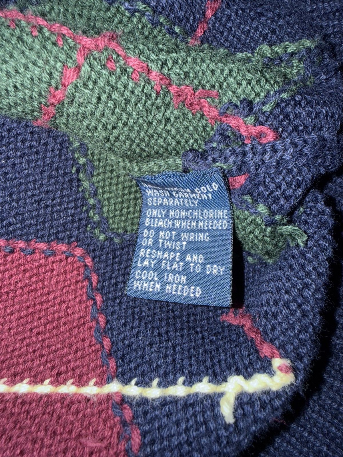 Polo Ralph Lauren Vintage Polo Ralph Lauren Argyle Knit Sweater Size US M / EU 48-50 / 2 - 4 Thumbnail