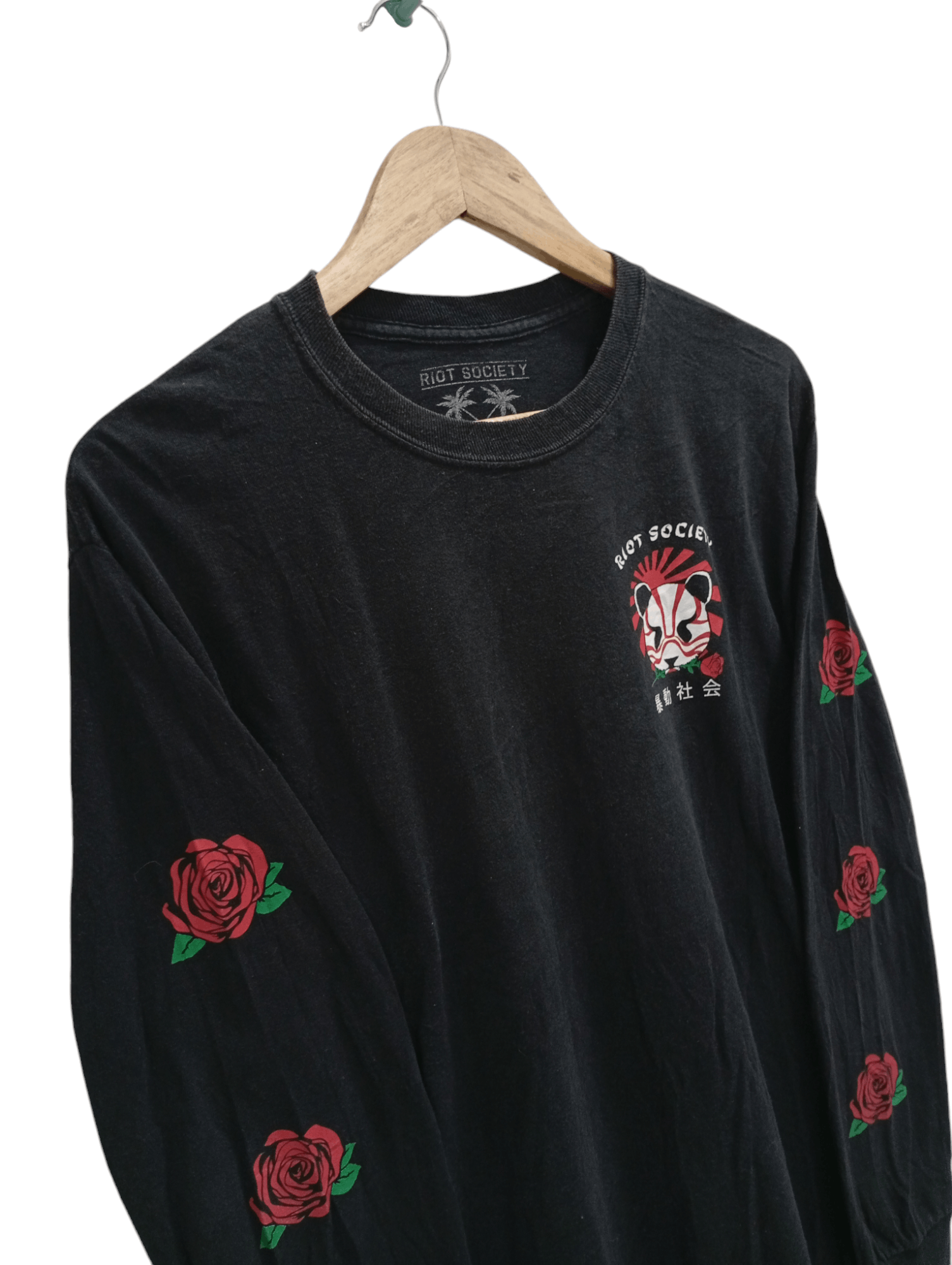 Japanese Brand × Riot Society × Vintage 🔥🔥Riot Society LS T-Shirt Size US M / EU 48-50 / 2 - 6 Thumbnail