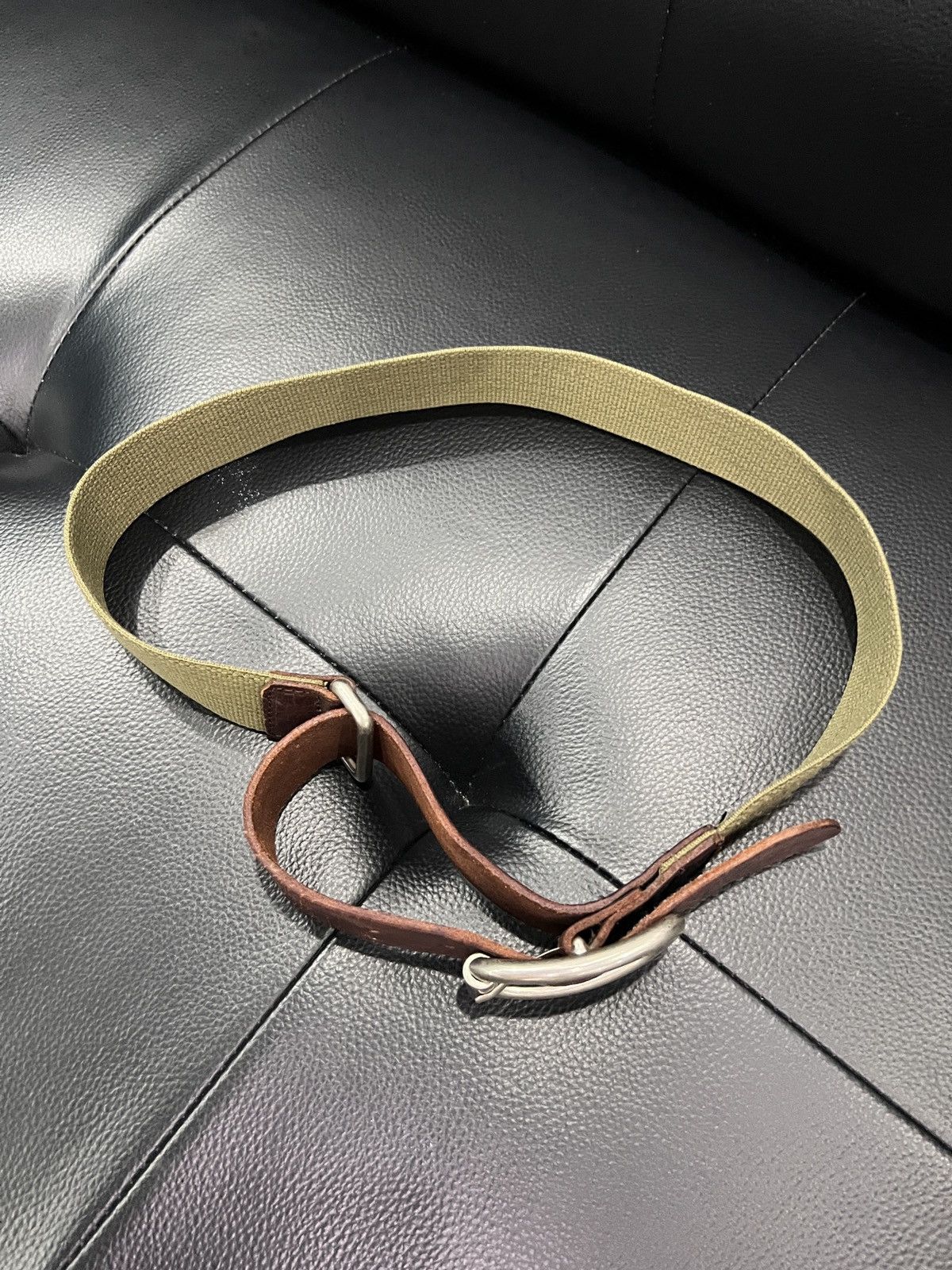 Hysteric Glamour Hysteric Glamour Girl Logo Woven Leather Belt Size ONE SIZE - 3 Thumbnail