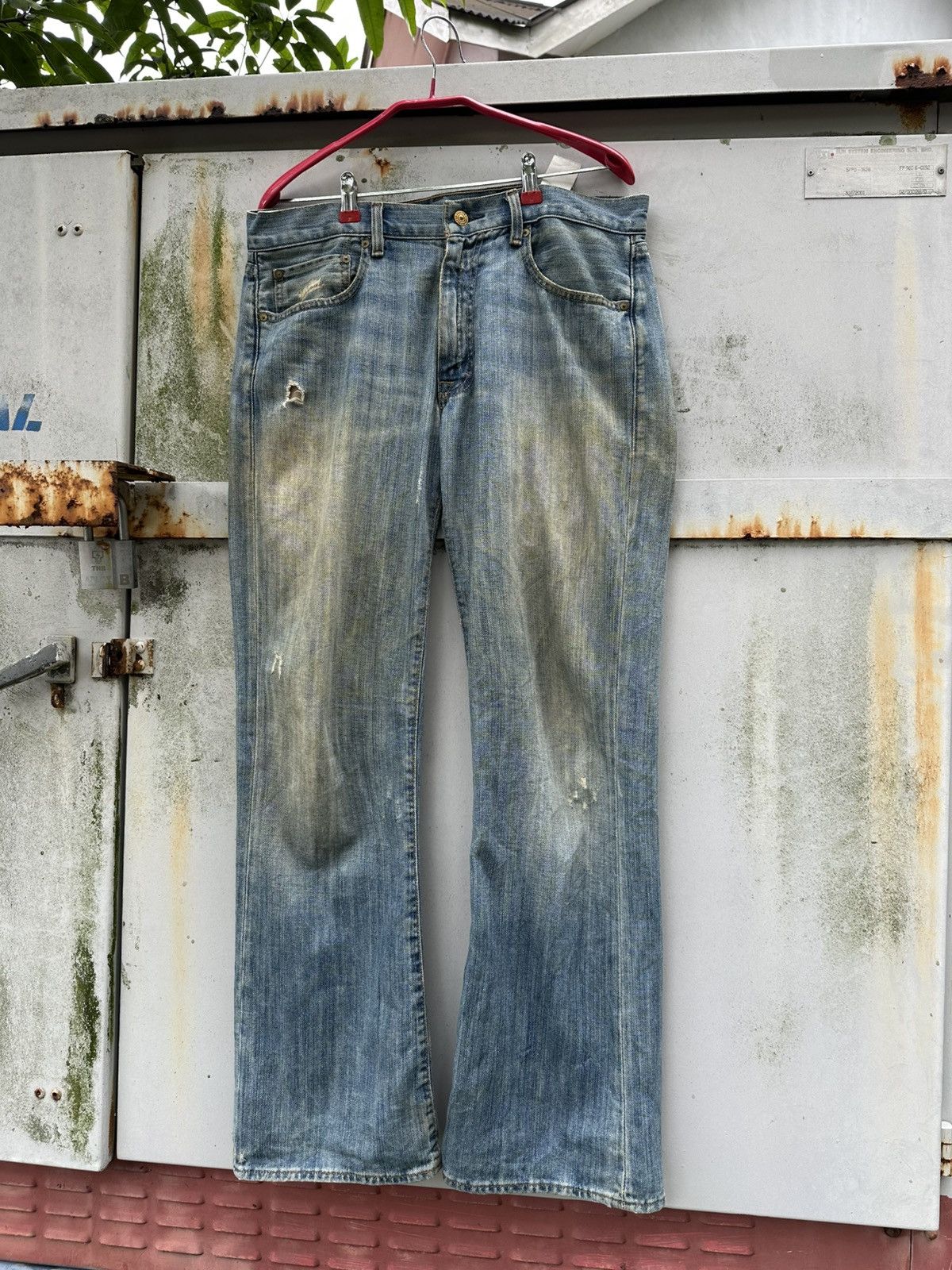 Ralph Lauren 👹Vintage Ralph Laurent RL Bootcut Jeans Size US 33 - 2 Thumbnail