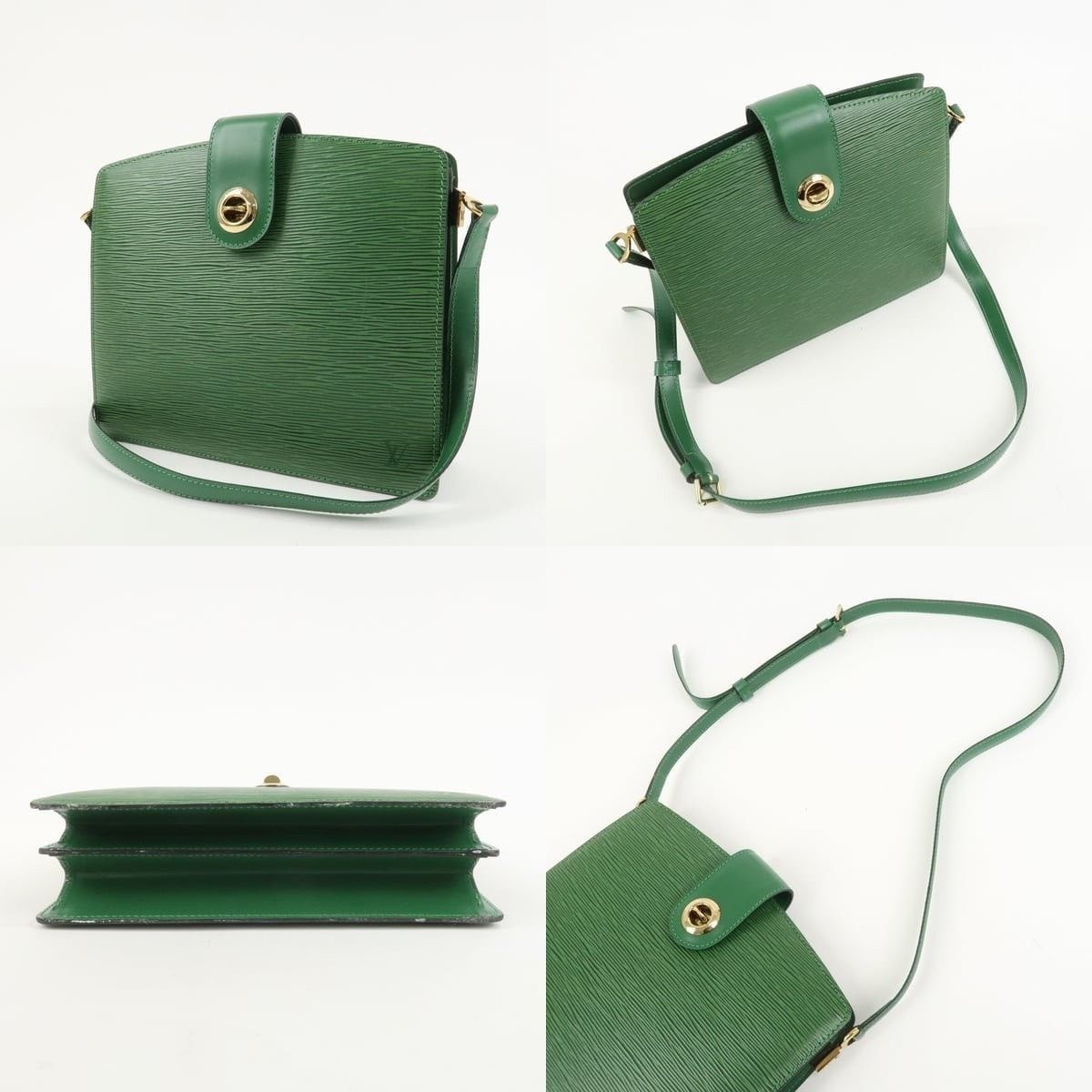 Louis Vuitton Louis Vuitton Epi Capucines Shoulder Bag Leather Green Size ONE SIZE - 3 Thumbnail