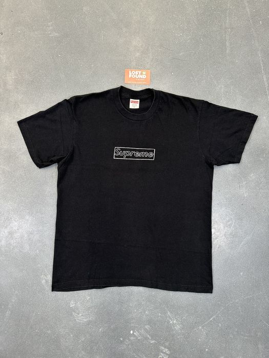 Supreme SS21 Supreme KAWS Chalk Logo Tee | Grailed