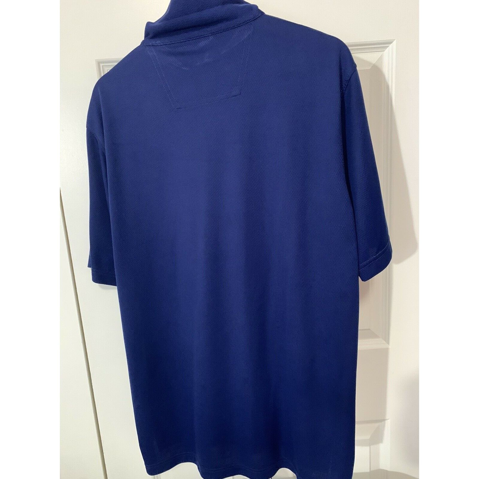 Antigua Texas RANGERS Baseball MLB Blue Men's Sz L Polo Shirt Size US L / EU 52-54 / 3 - 8 Thumbnail