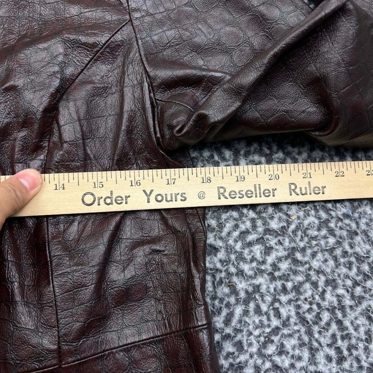 Other Vintage Terry Lewis Leather Jacket Women Button Front New S Size S / US 4 / IT 40 - 6 Thumbnail