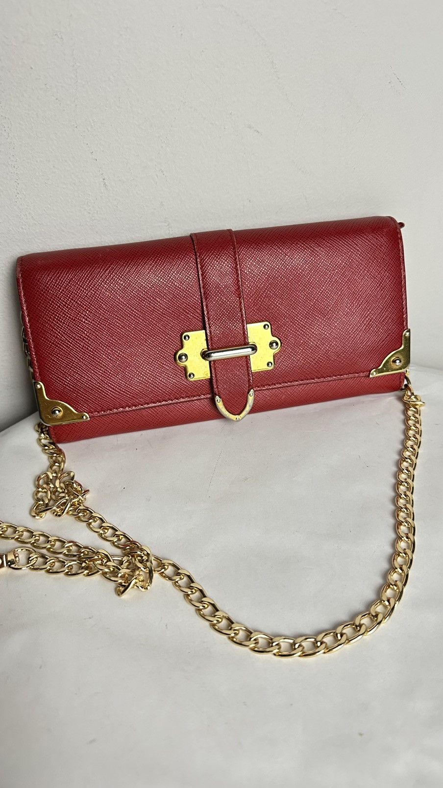 Prada Prada Cahier wallet / clutch with complimentary chain Size ONE SIZE - 2 Thumbnail