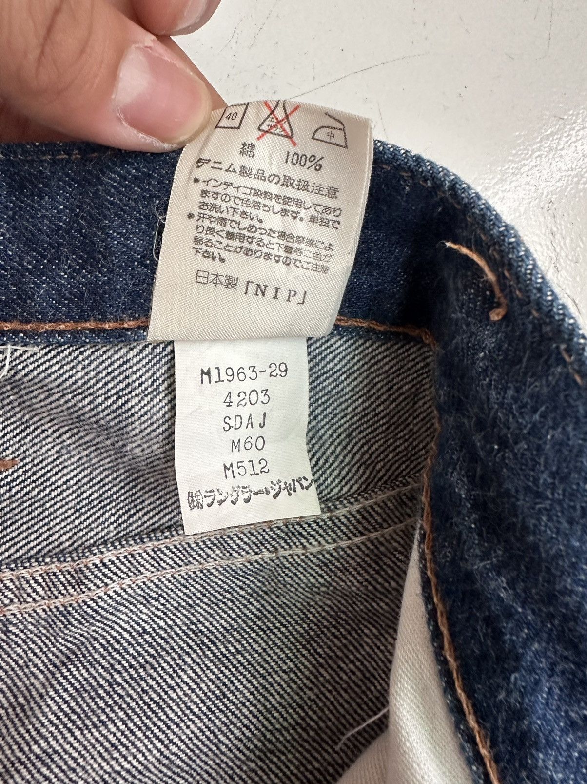 Vintage Wrangler Blue Bell Shorts Selvedge Denim Made in Japan Size US 31 - 6 Thumbnail