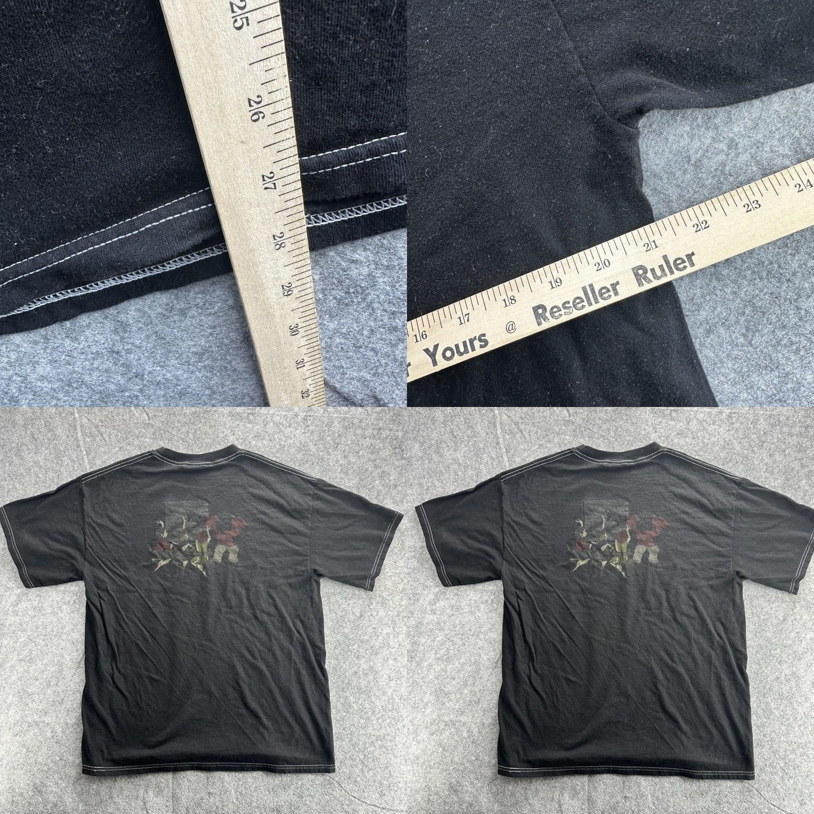 Vintage VINTAGE Georgia Bulldogs T-Shirt Men Large Black Cartoon Graphic 2000s Ed Edd n Eddy Game Play Size US L / EU 52-54 / 3 - 8 Thumbnail