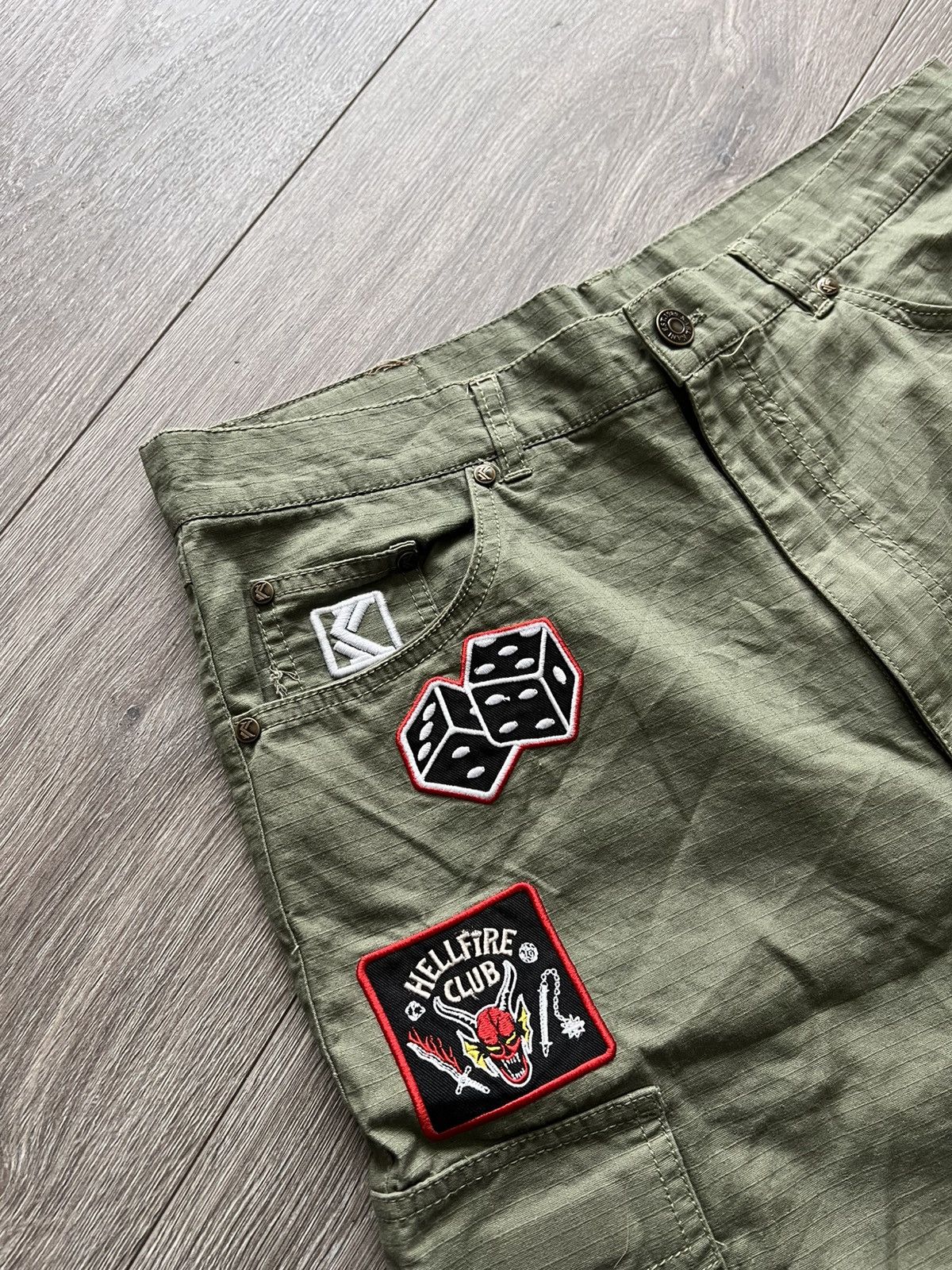 Karl Kani Karl Kani Cargo Shorts Rap Size US 32 / EU 48 - 11 Thumbnail