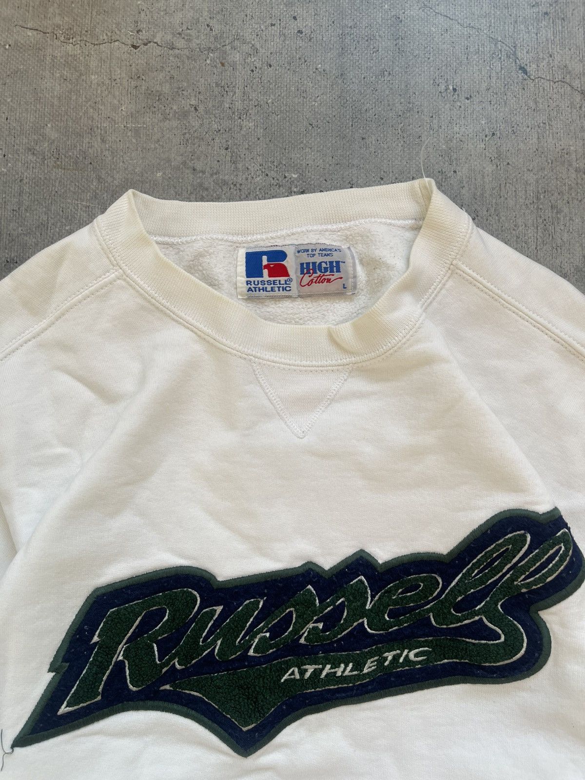 Russell Athletic Vintage Russell Athletic USA Oversized Sweatshirt Size US L / EU 52-54 / 3 - 6 Thumbnail