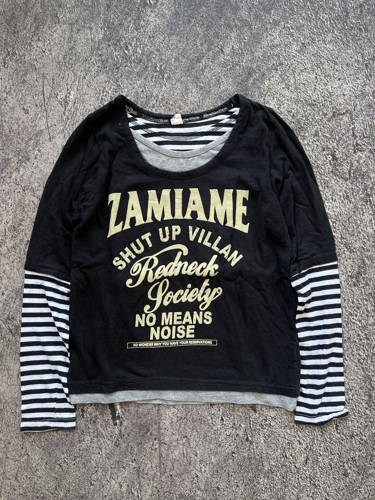 Japanese Brand Y2K Ravishing punk skull longsleeve Size US S / EU 44-46 / 1 - 1 Thumbnail
