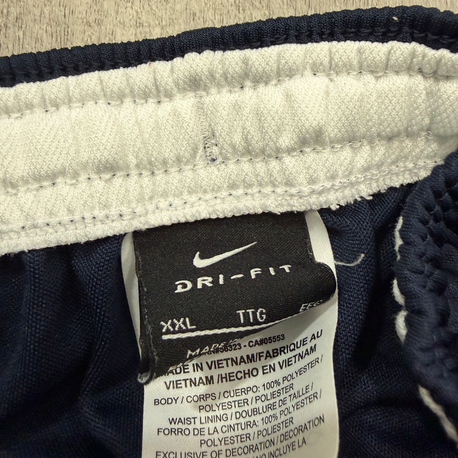 Nike Nike Football Dry Academy Jogger Sweatpants Size 2XL Blue Size US 35 - 5 Thumbnail
