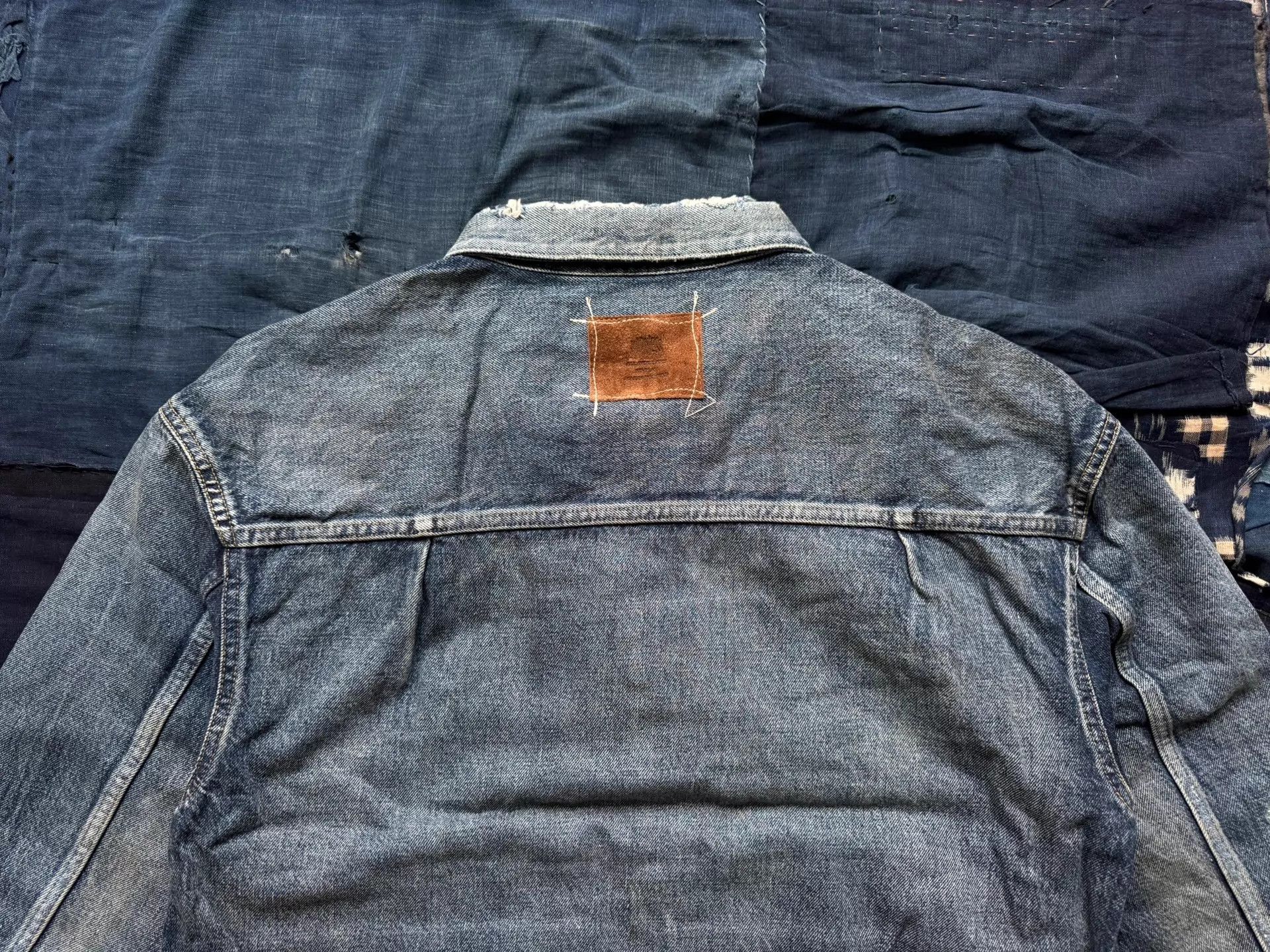 Madness MADNESS 24AW Type-I Aged Distress Denim Jkt Japan Size US L / EU 52-54 / 3 - 5 Thumbnail