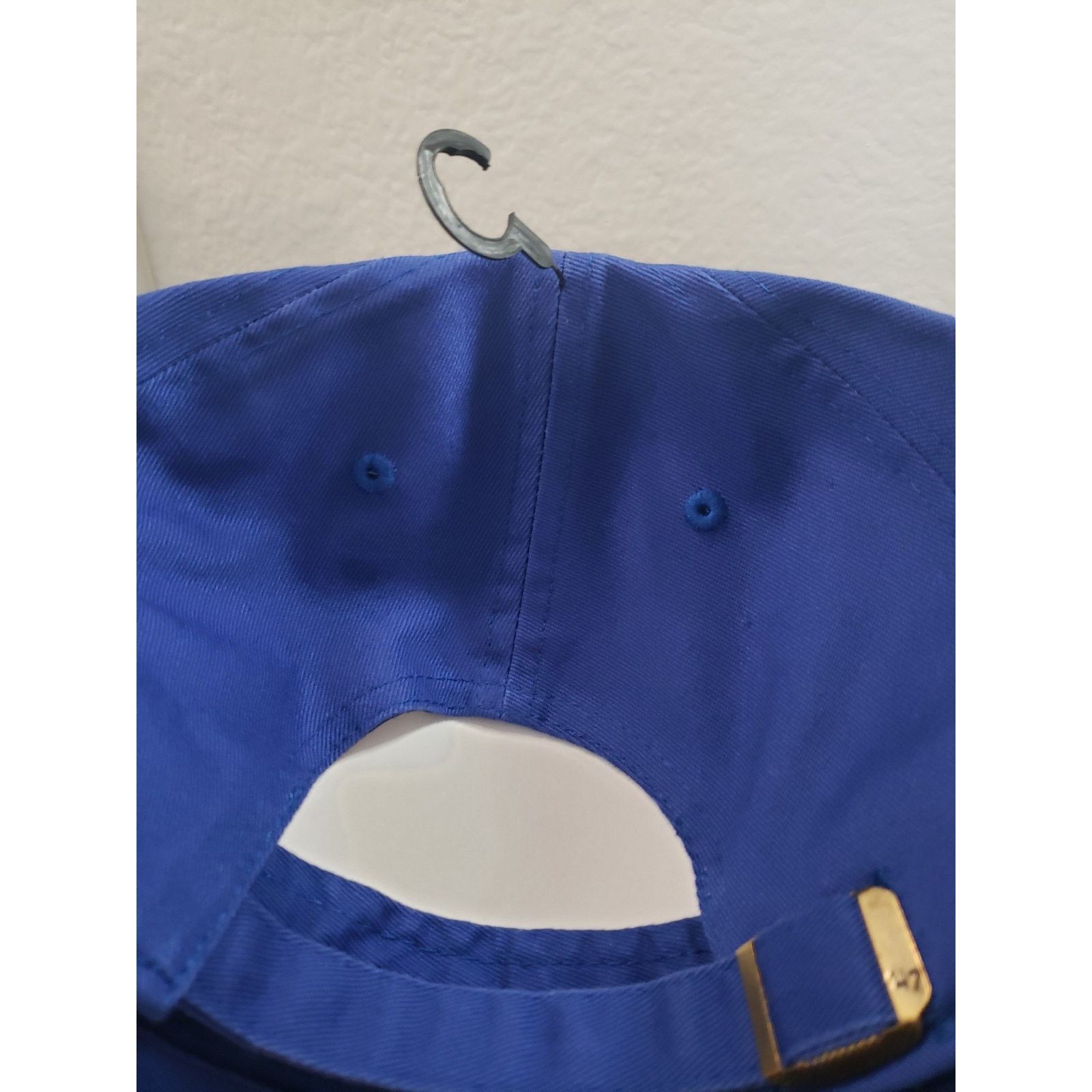 47 Southern Methodist SMU Mustangs Hat MVP Snap Blue 47 Brand Size ONE SIZE - 3 Thumbnail